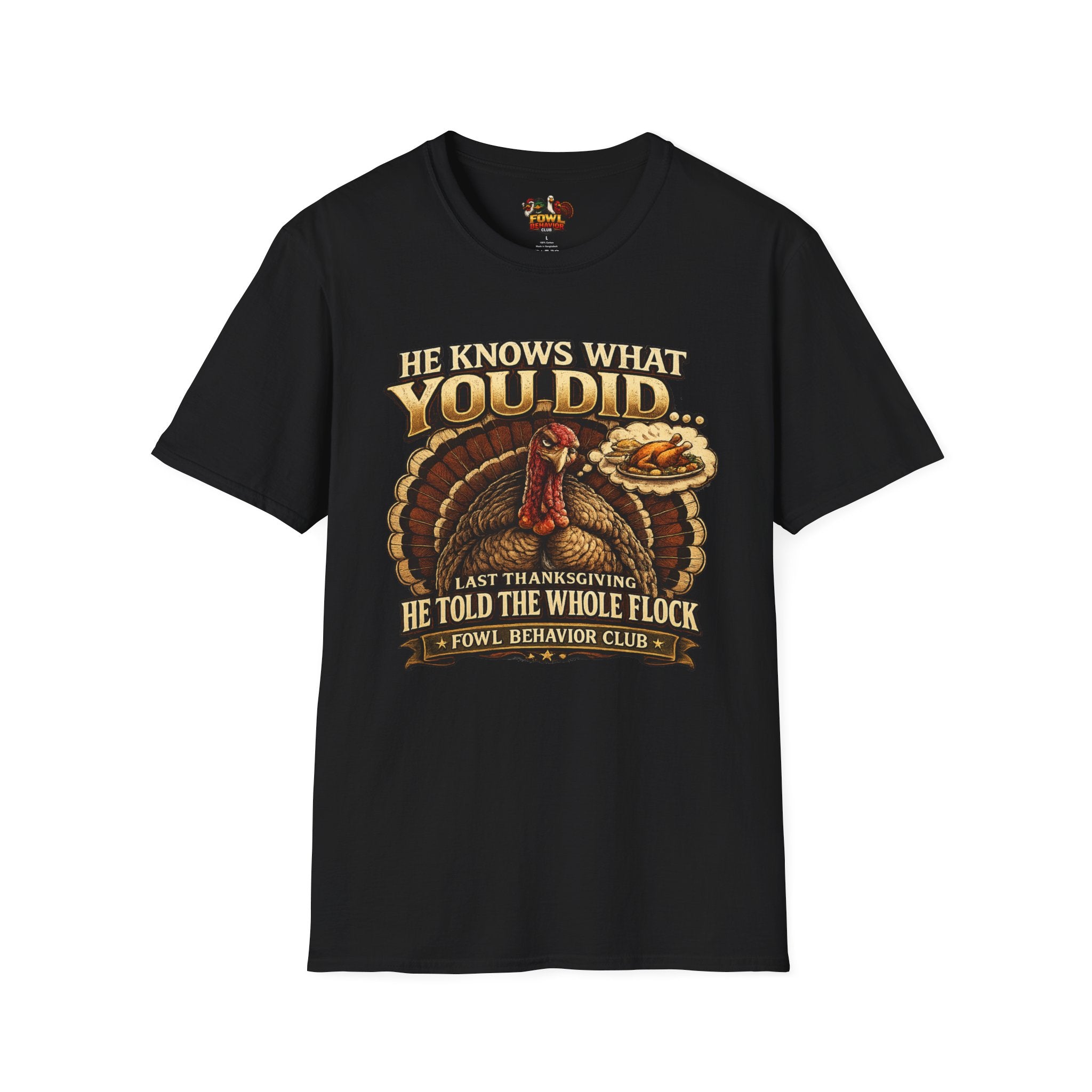 He knows what you did... T-Shirt
