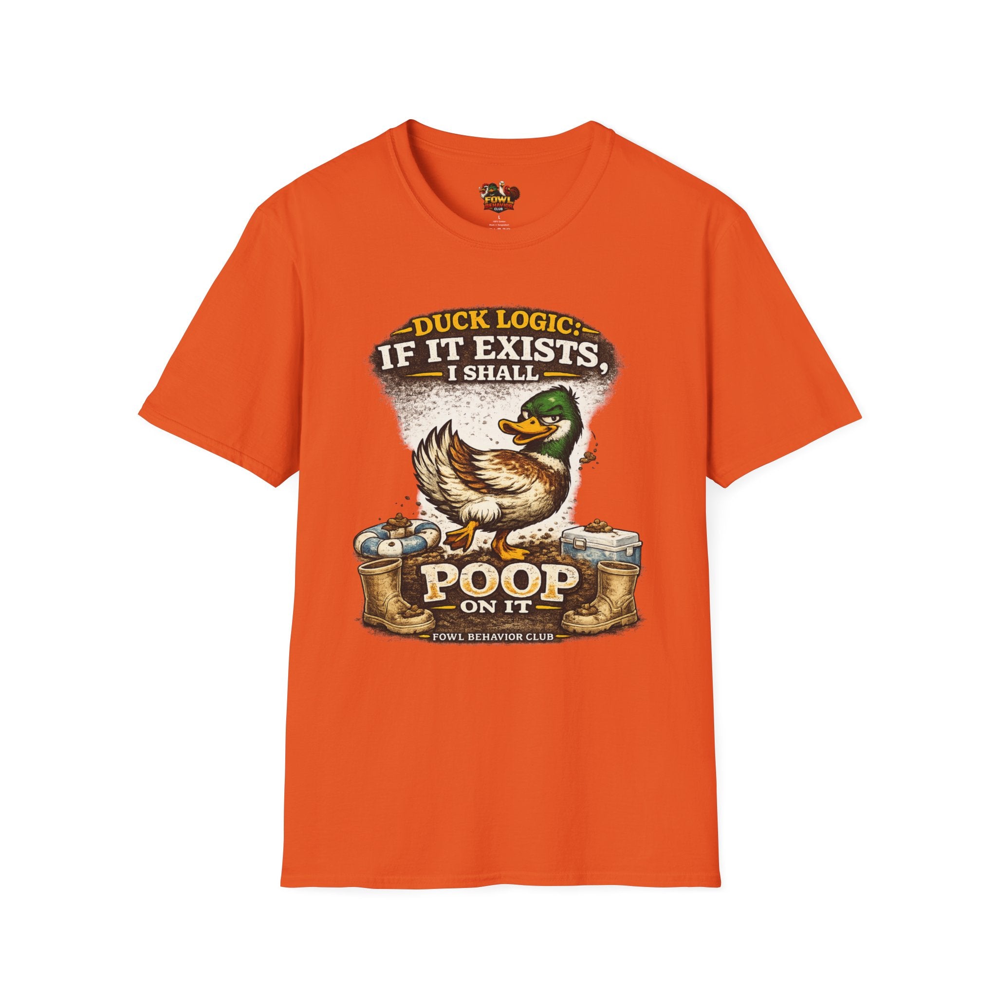 Duck Logic: I Shall poop on it T-Shirt
