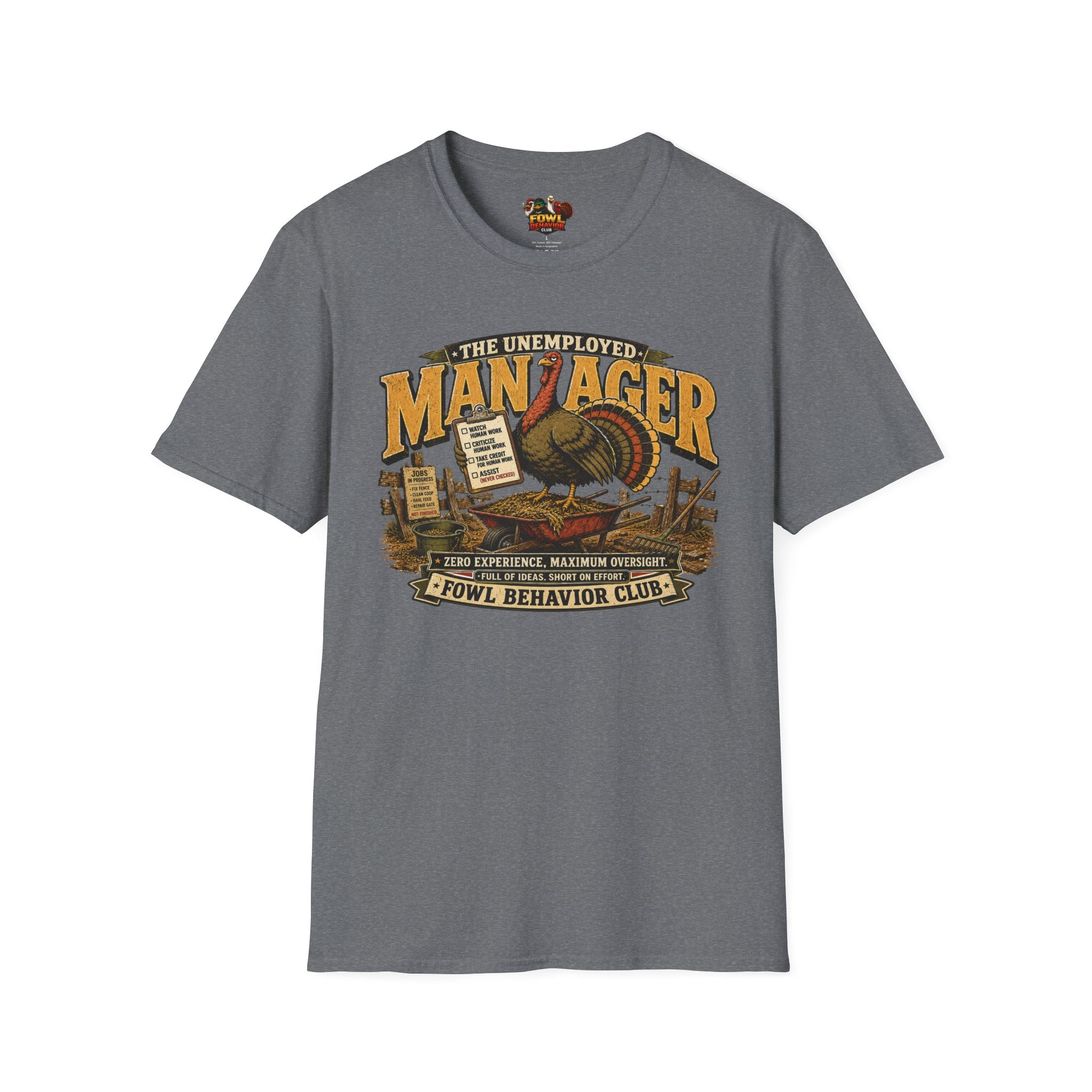 Unemployed Manager T-Shirt