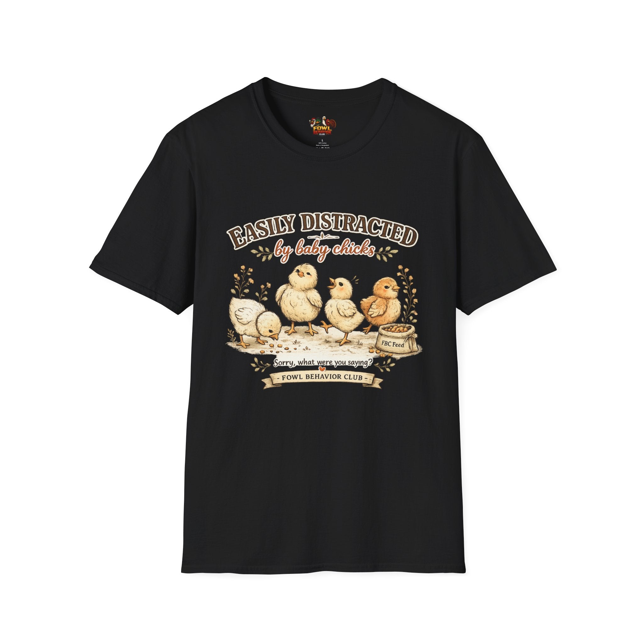 Easily Distracted by Baby Chicks T-Shirt