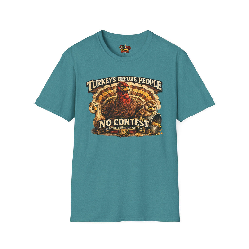 Turkeys over People T-Shirt