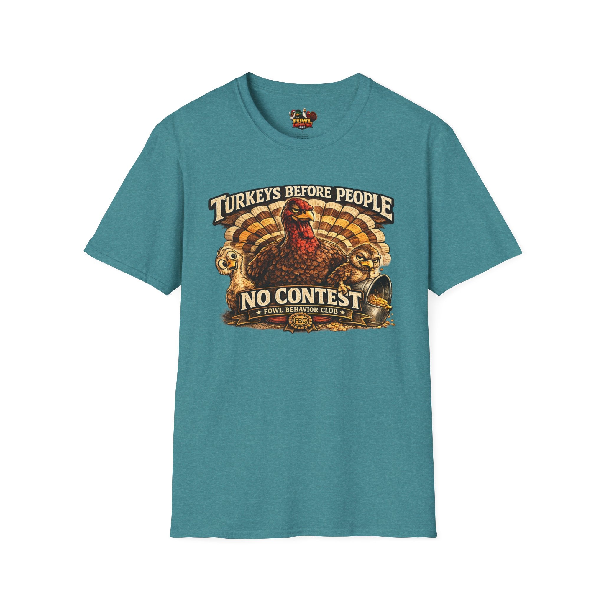 Turkeys over People T-Shirt
