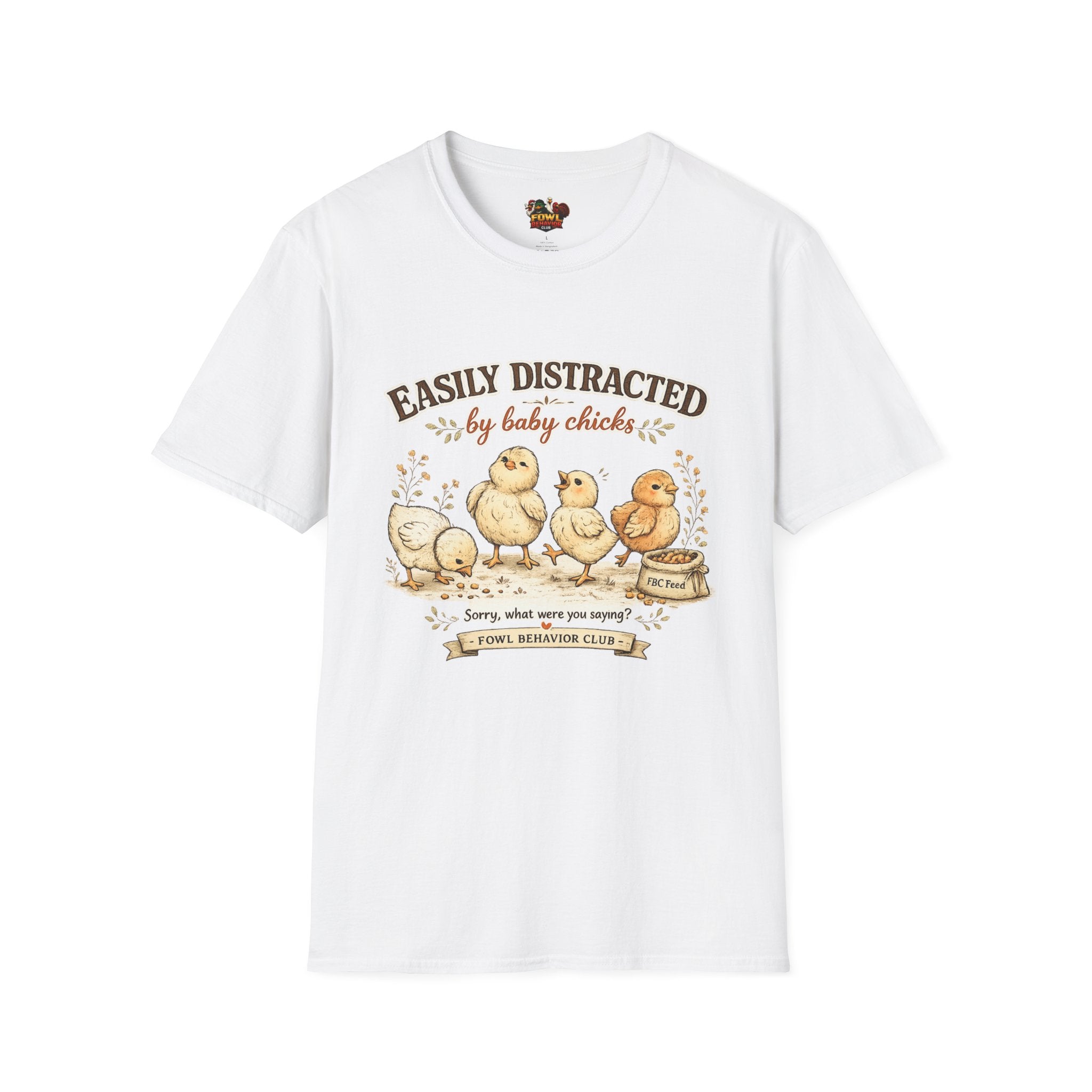Easily Distracted by Baby Chicks T-Shirt