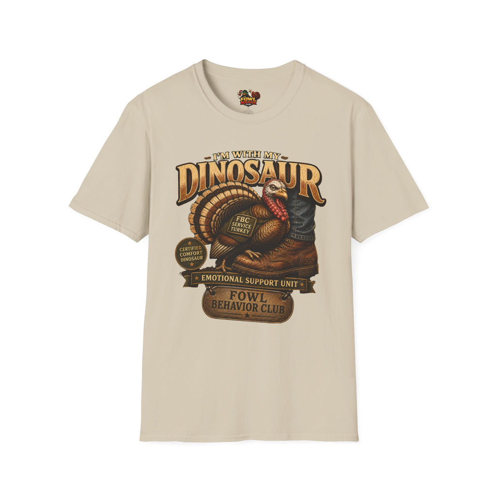 I'm with my Dinosaur T-Shirt