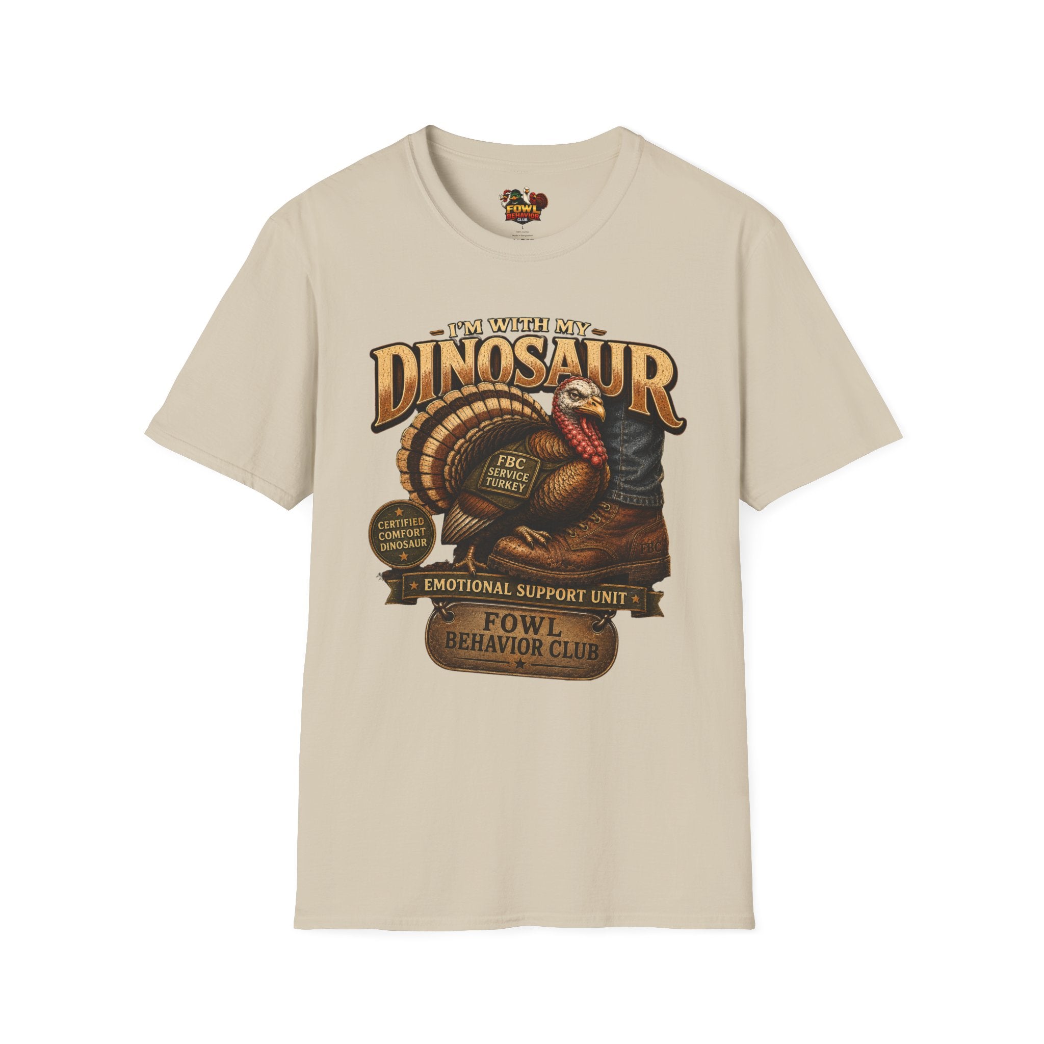 I'm with my Dinosaur T-Shirt