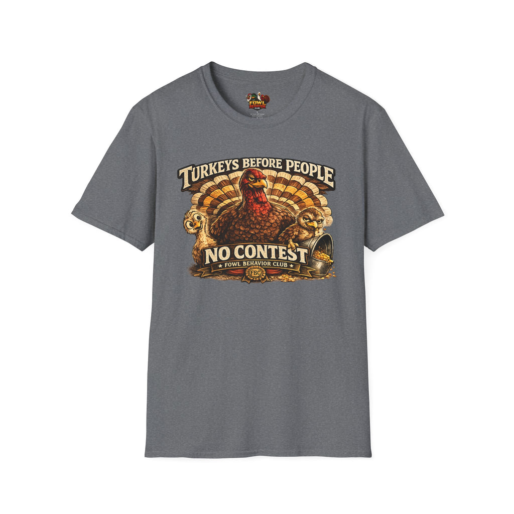 Turkeys over People T-Shirt