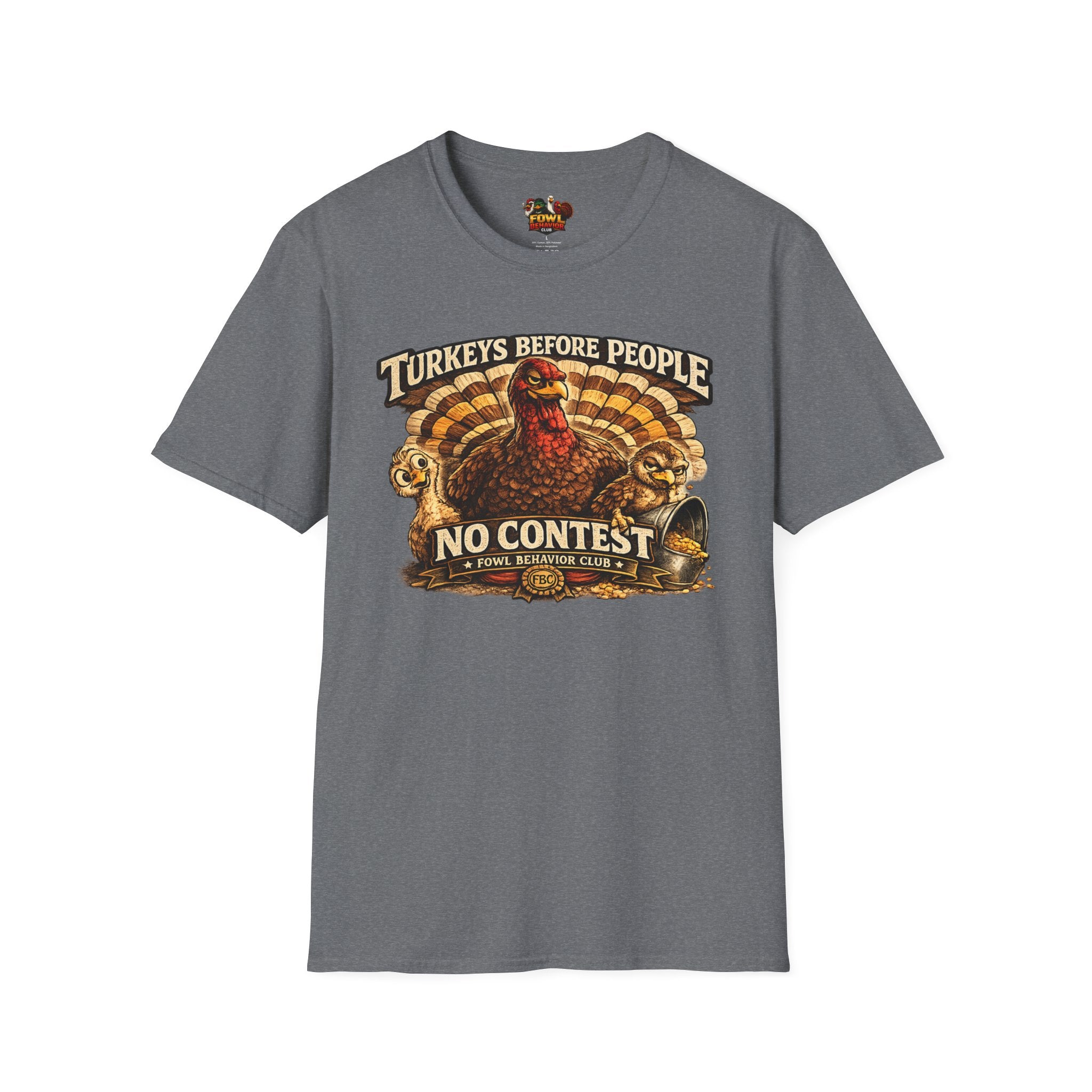 Turkeys over People T-Shirt