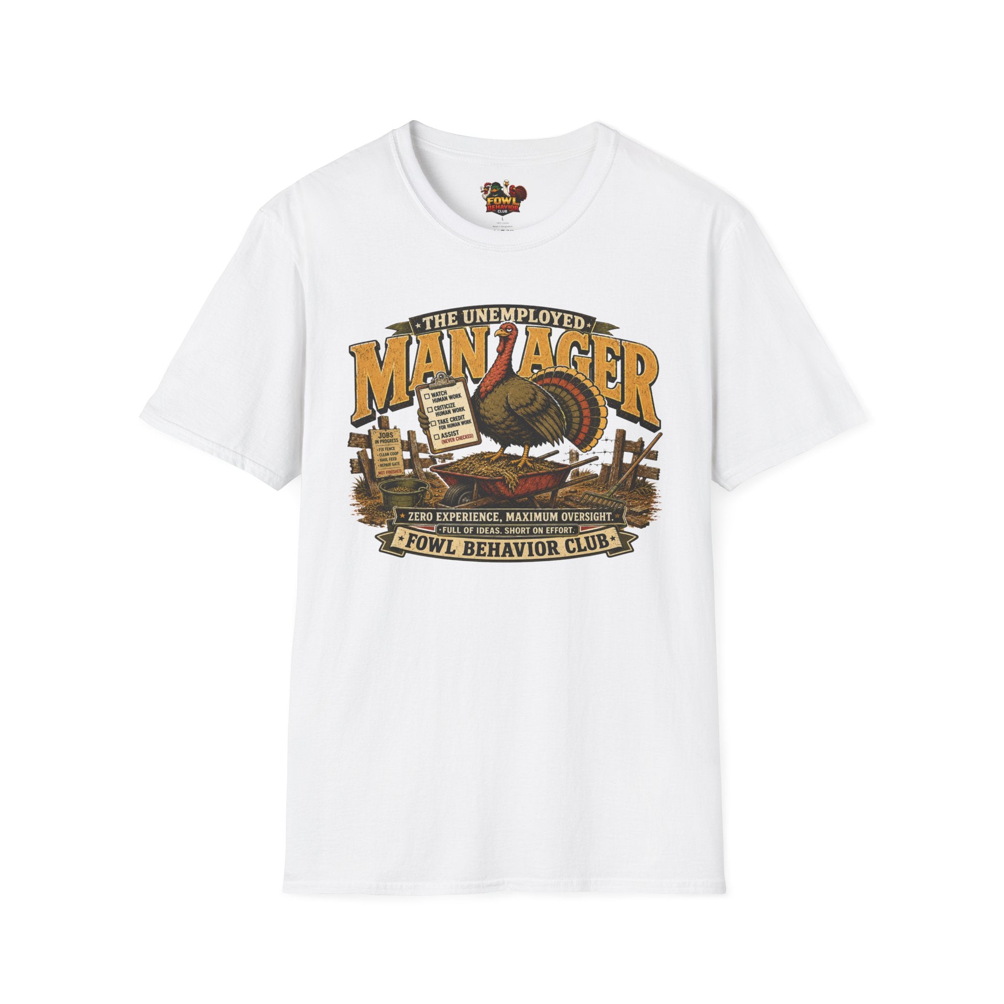 Unemployed Manager T-Shirt