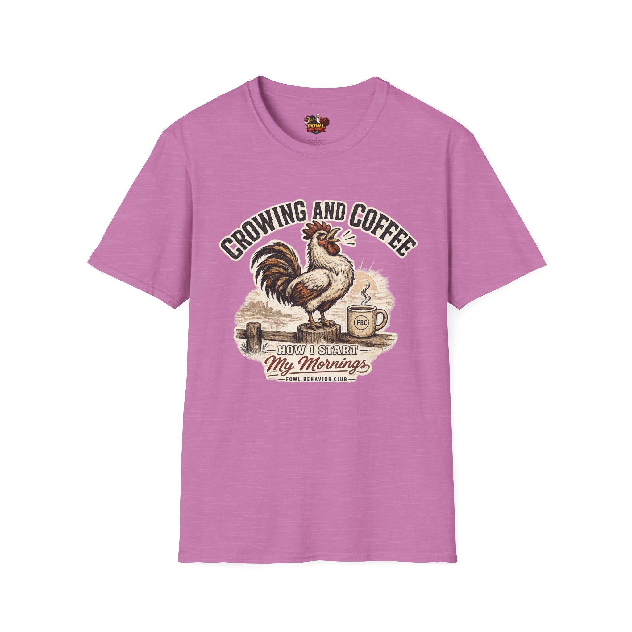 Crowing and Coffee T-Shirt