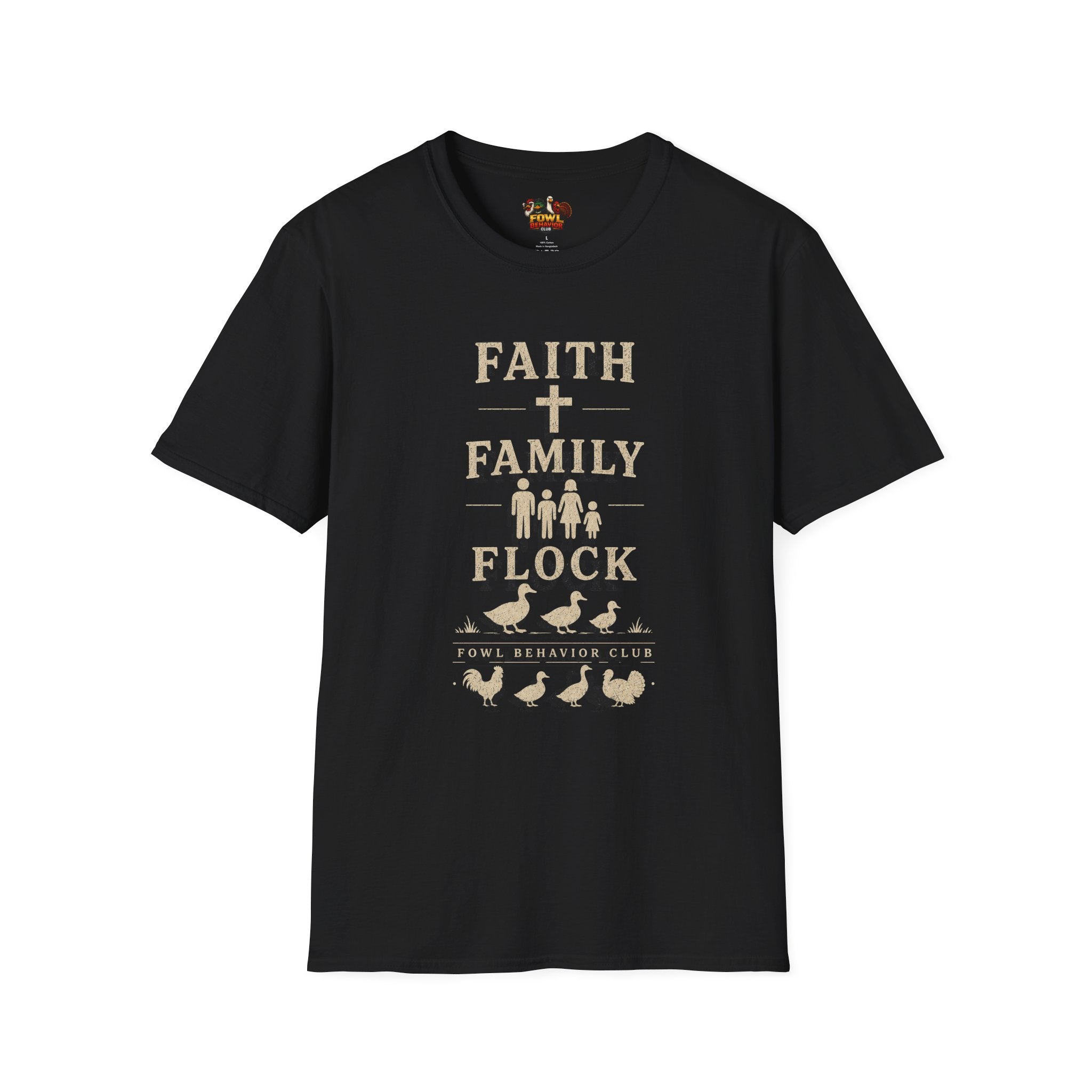 Faith Family Flock FBC (duck) T-Shirt