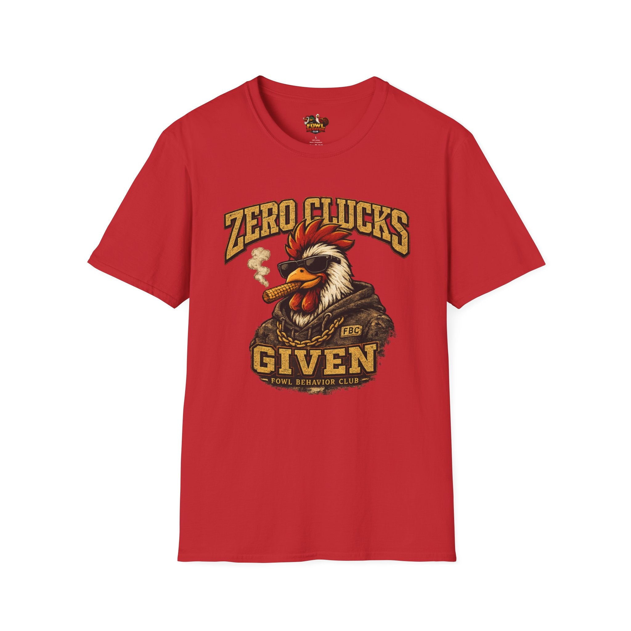Zero Clucks Given T-Shirt