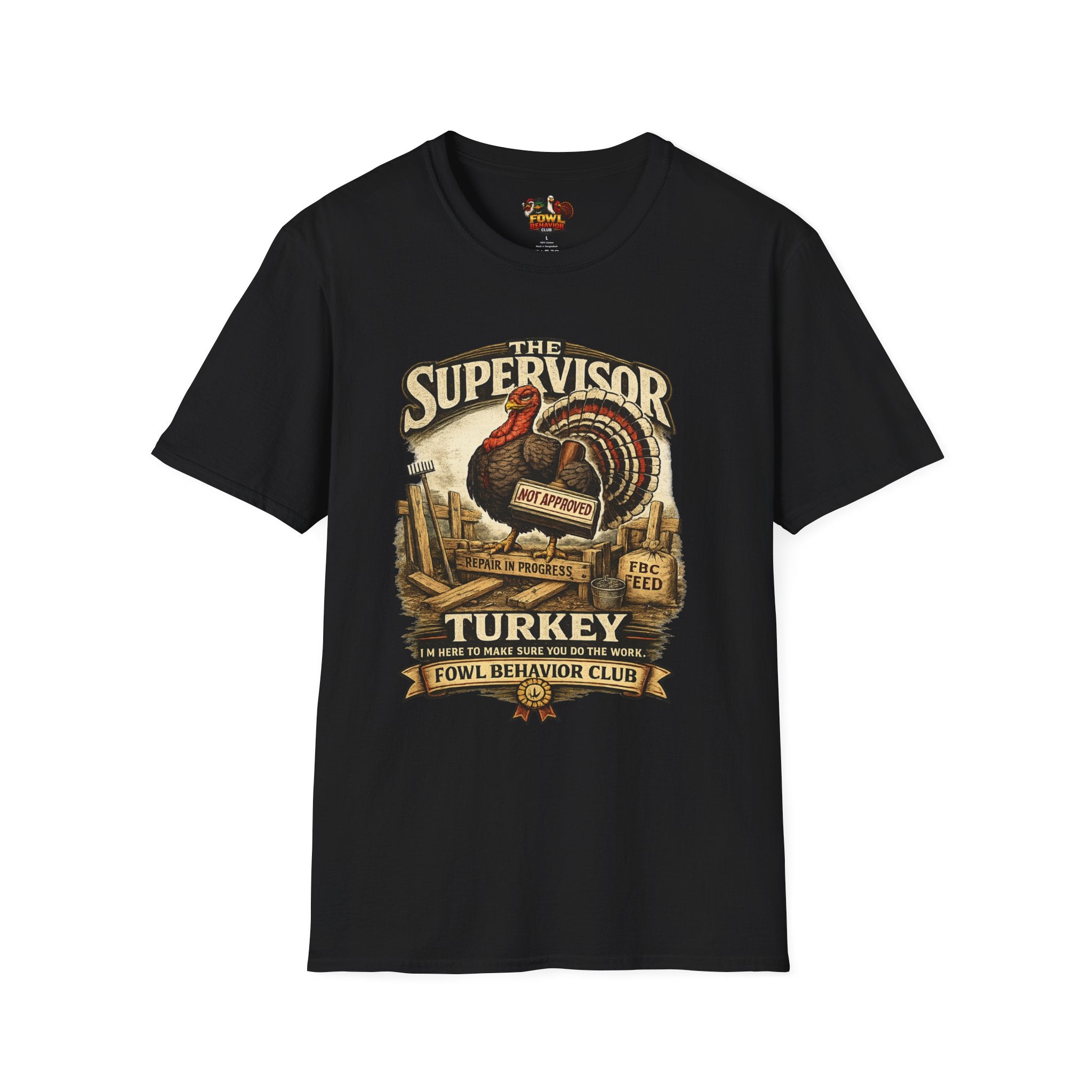 Supervisor Turkey T-Shirt