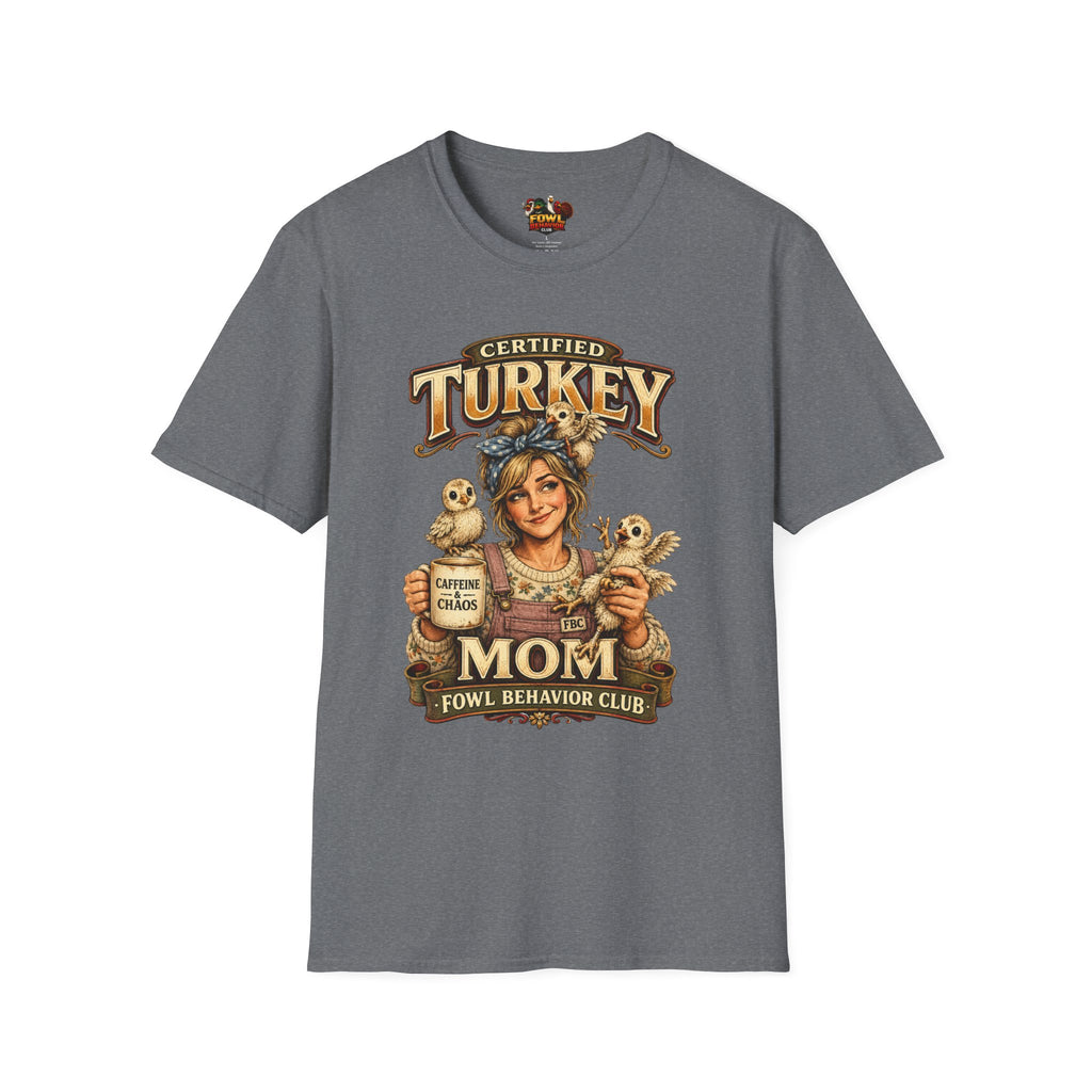 Turkey Mom Club T-Shirt