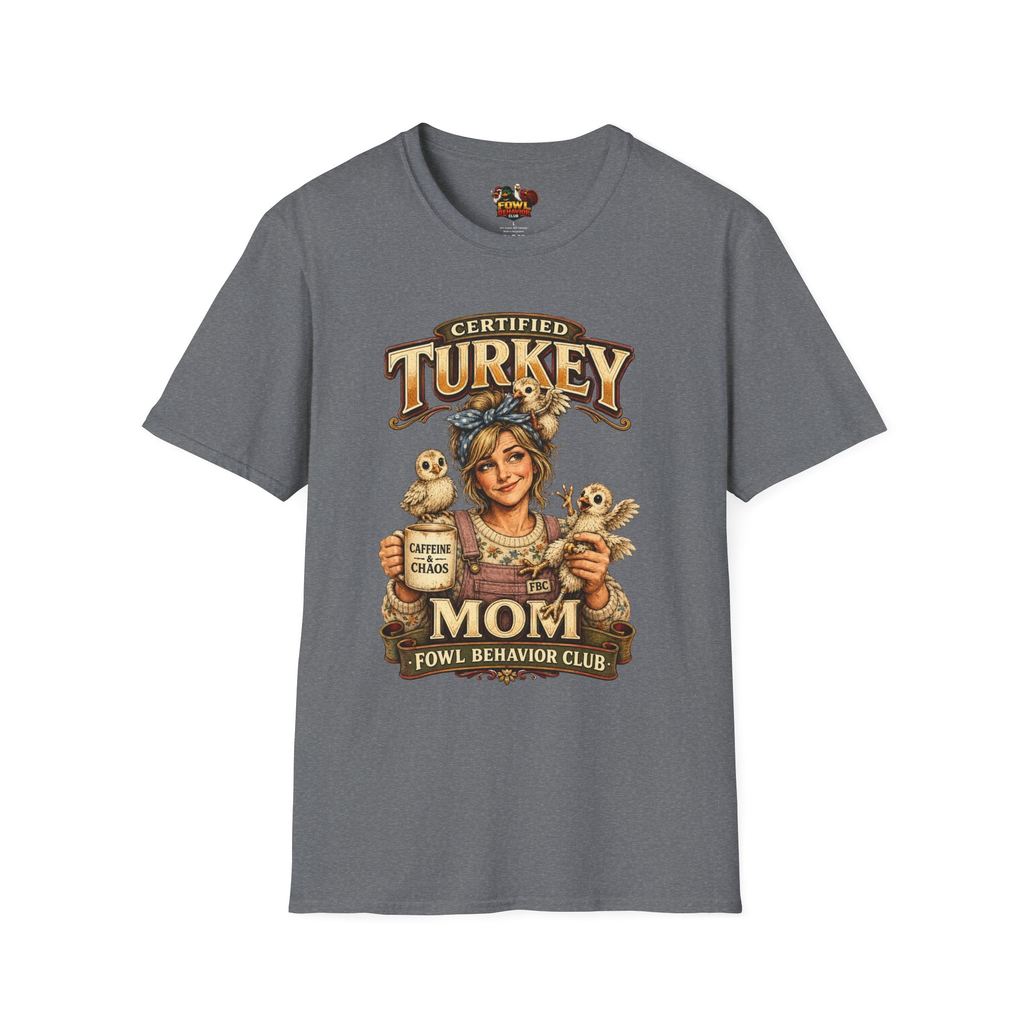 Turkey Mom Club T-Shirt