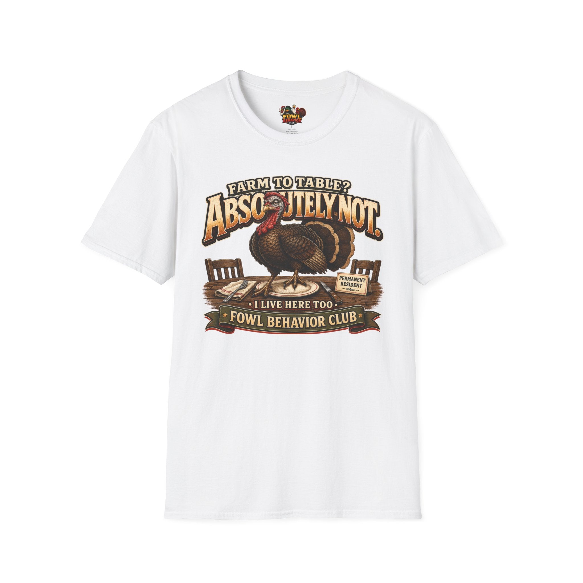 Farm to Table? Absolutely Not T-Shirt