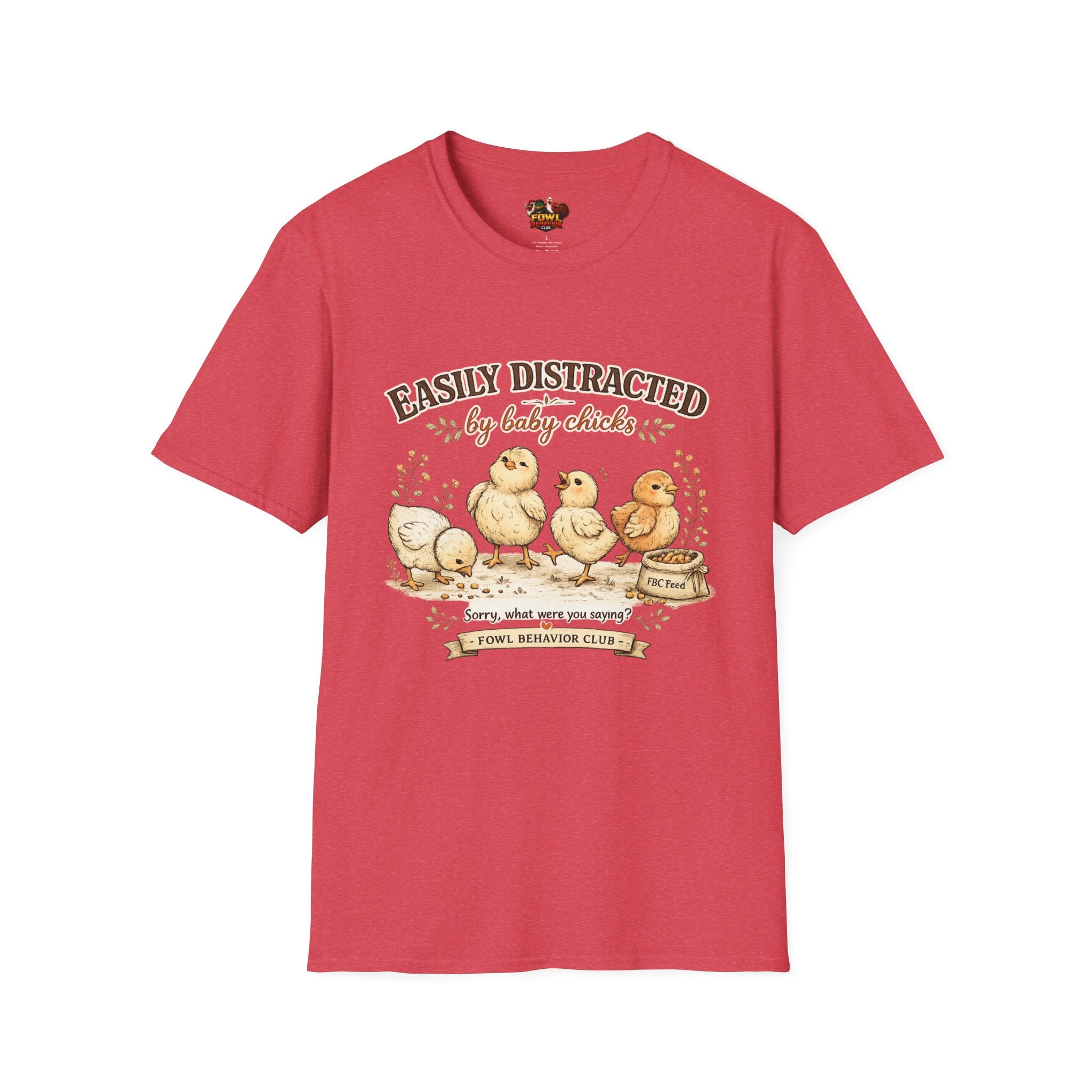 Easily Distracted by Baby Chicks T-Shirt