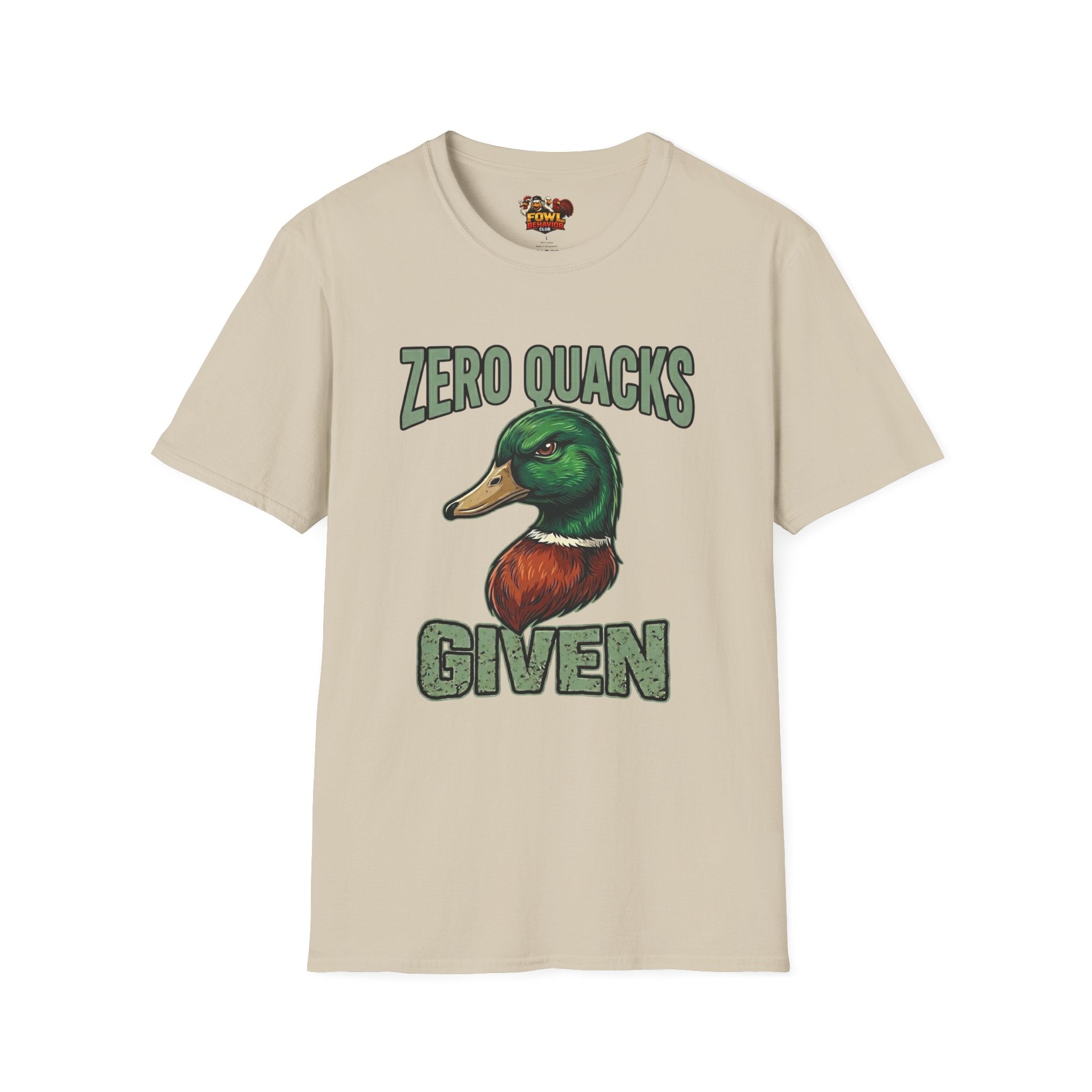 Zero Quacks Given T-Shirt