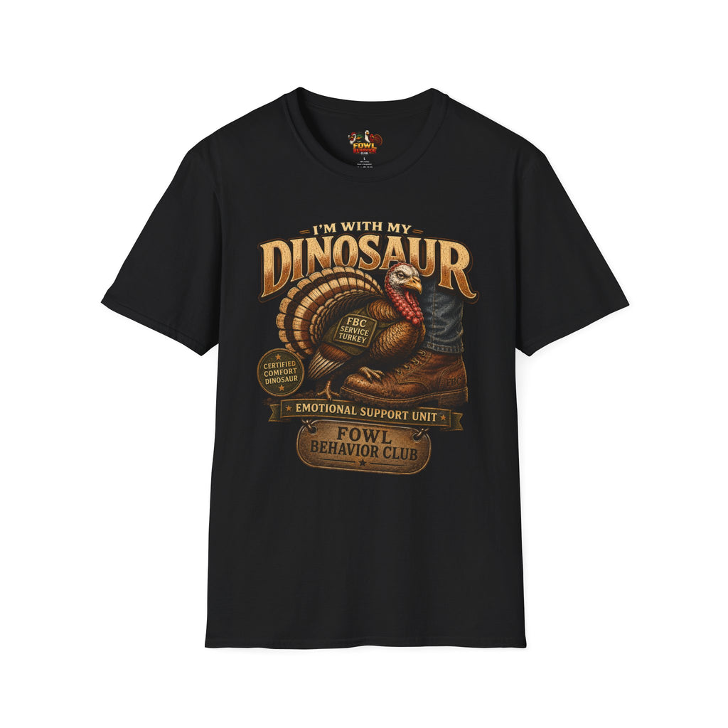I'm with my Dinosaur T-Shirt