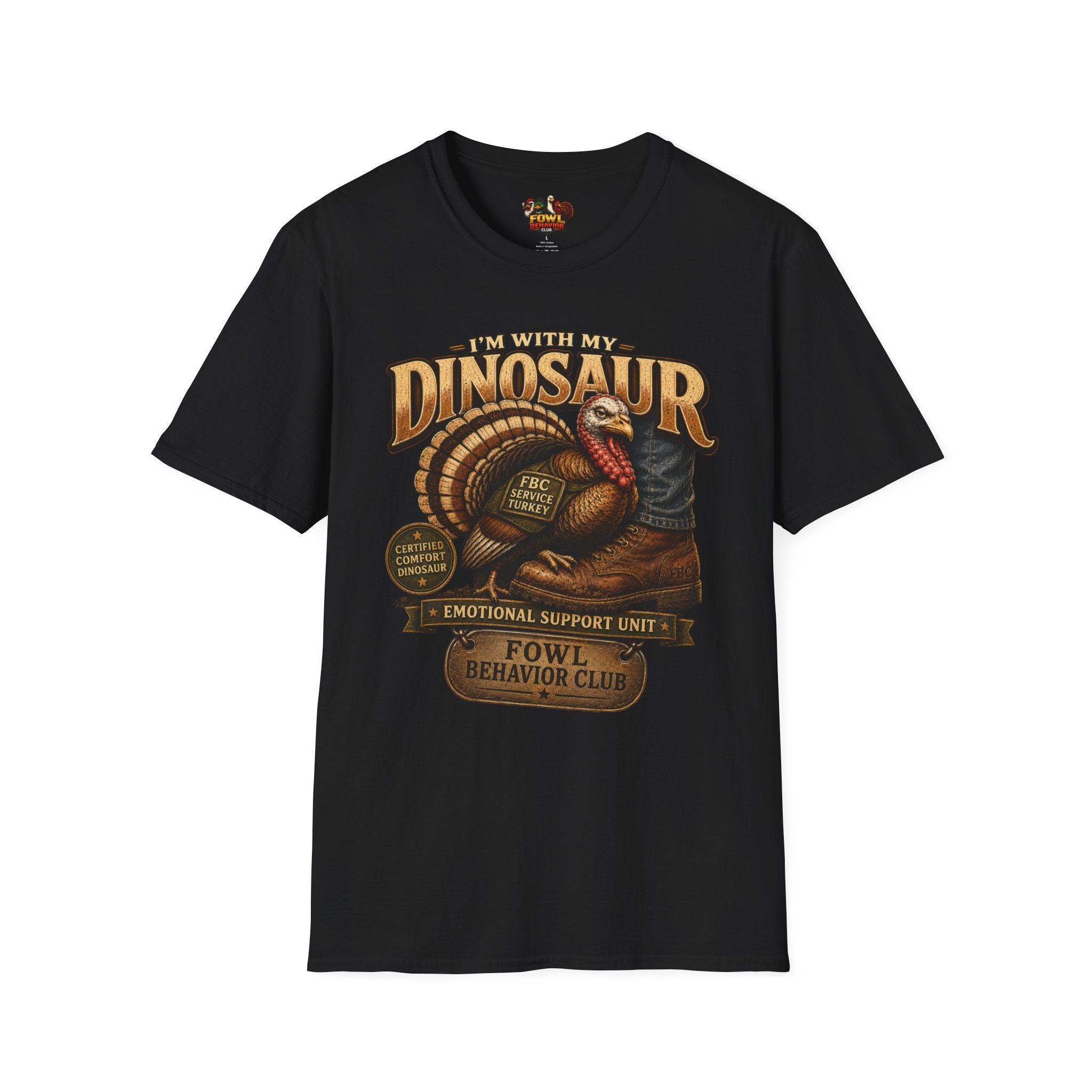 I'm with my Dinosaur T-Shirt
