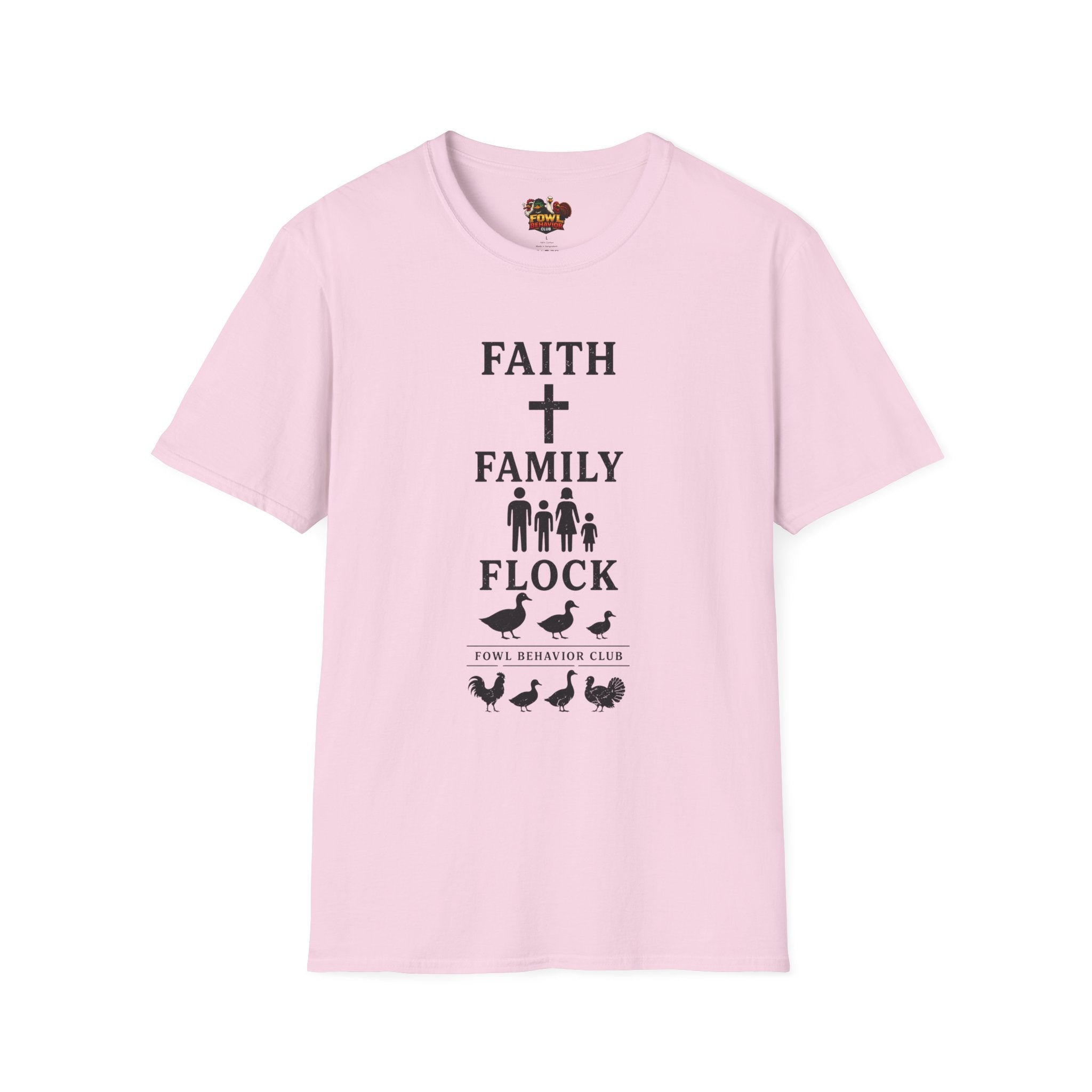 Faith Family Flock FBC (duck) T-Shirt