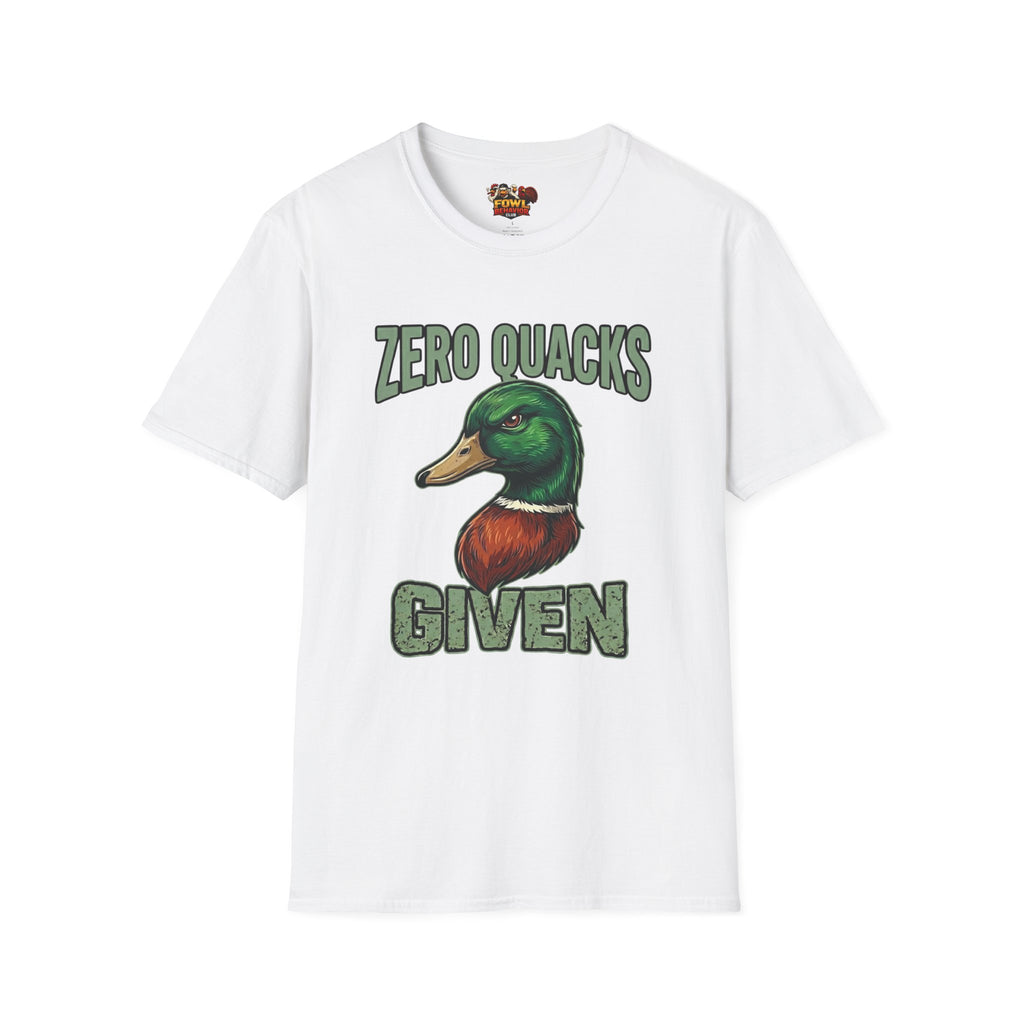 Zero Quacks Given T-Shirt