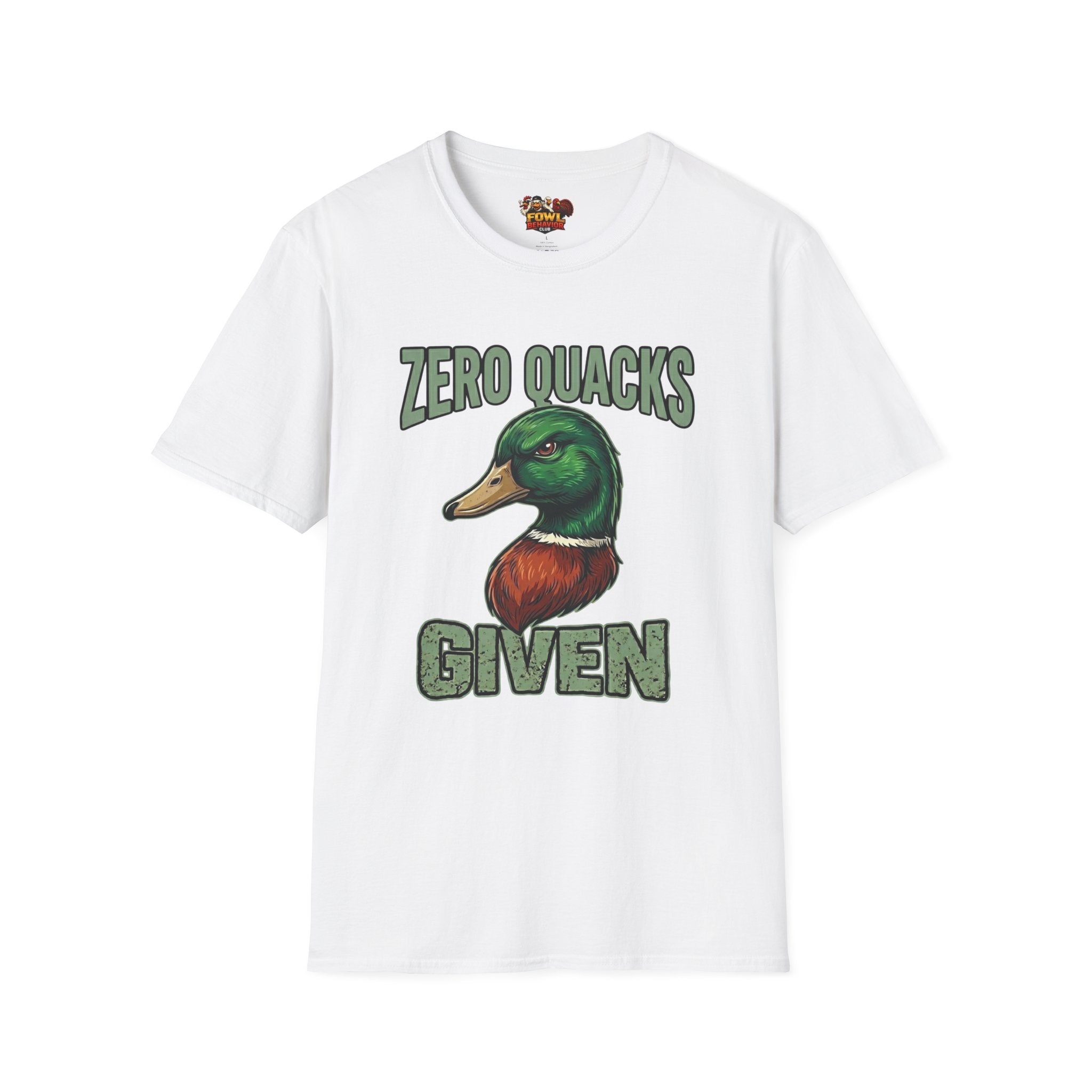 Zero Quacks Given T-Shirt