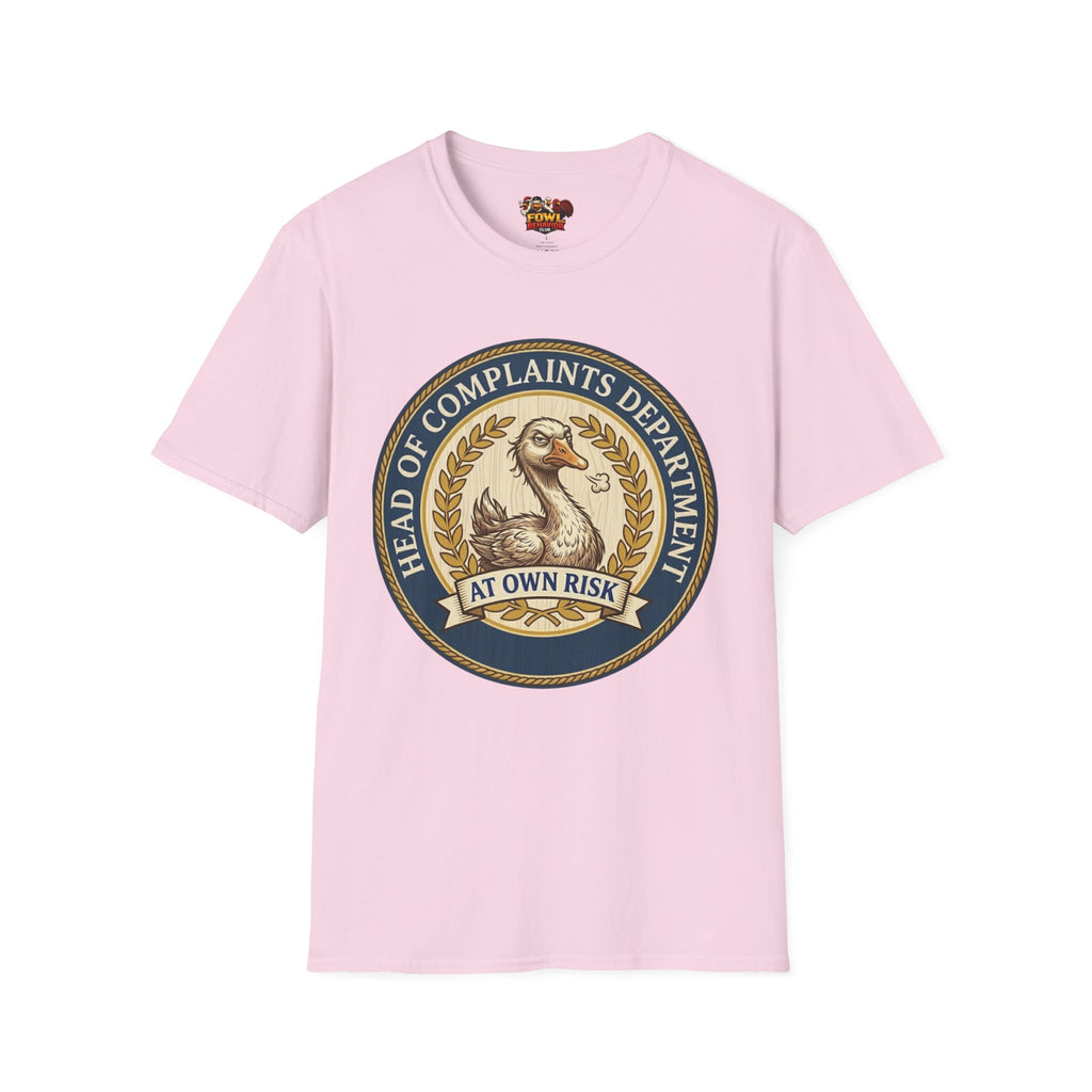 Head of Complaint Dept (Goose) T-Shirt
