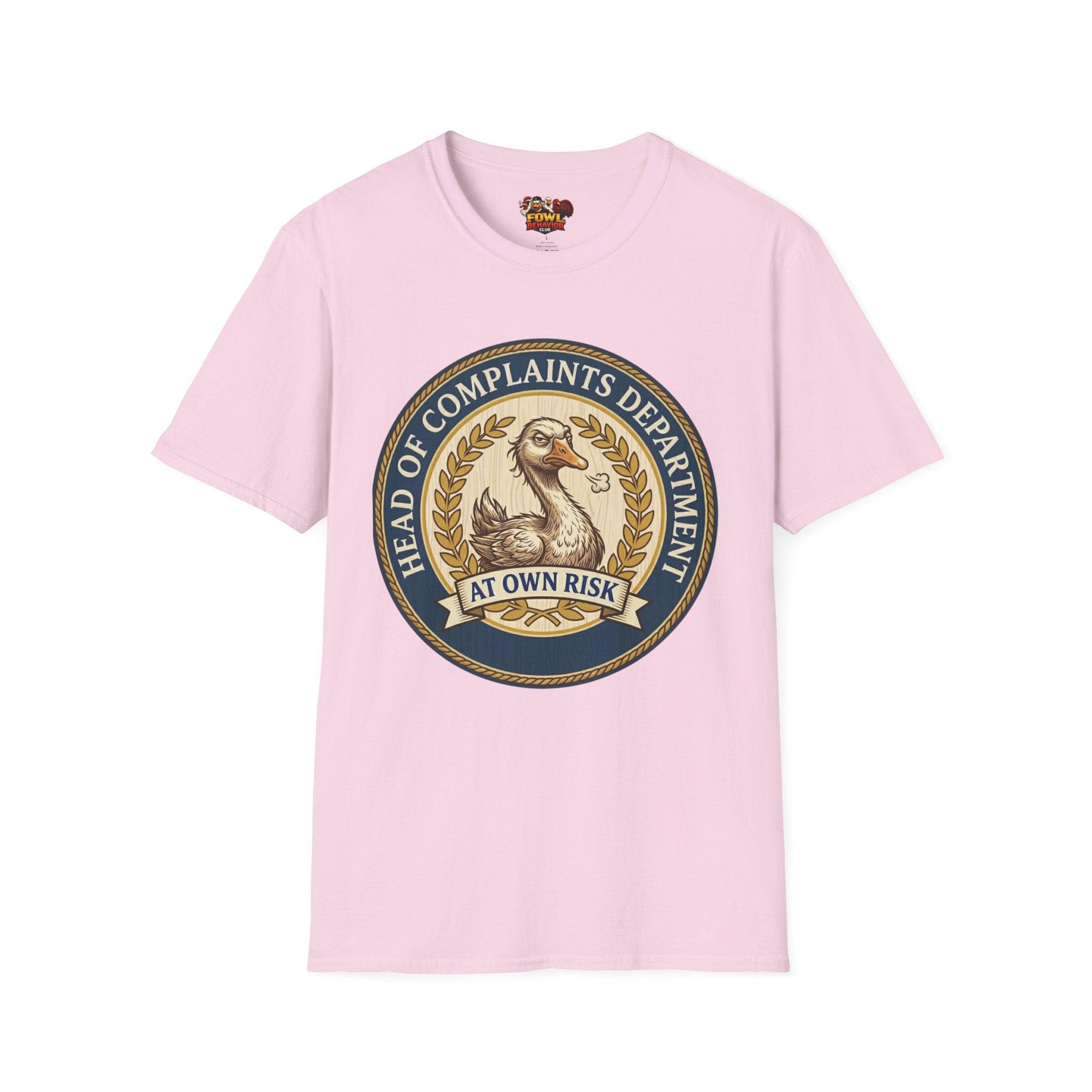 Head of Complaint Dept (Goose) T-Shirt