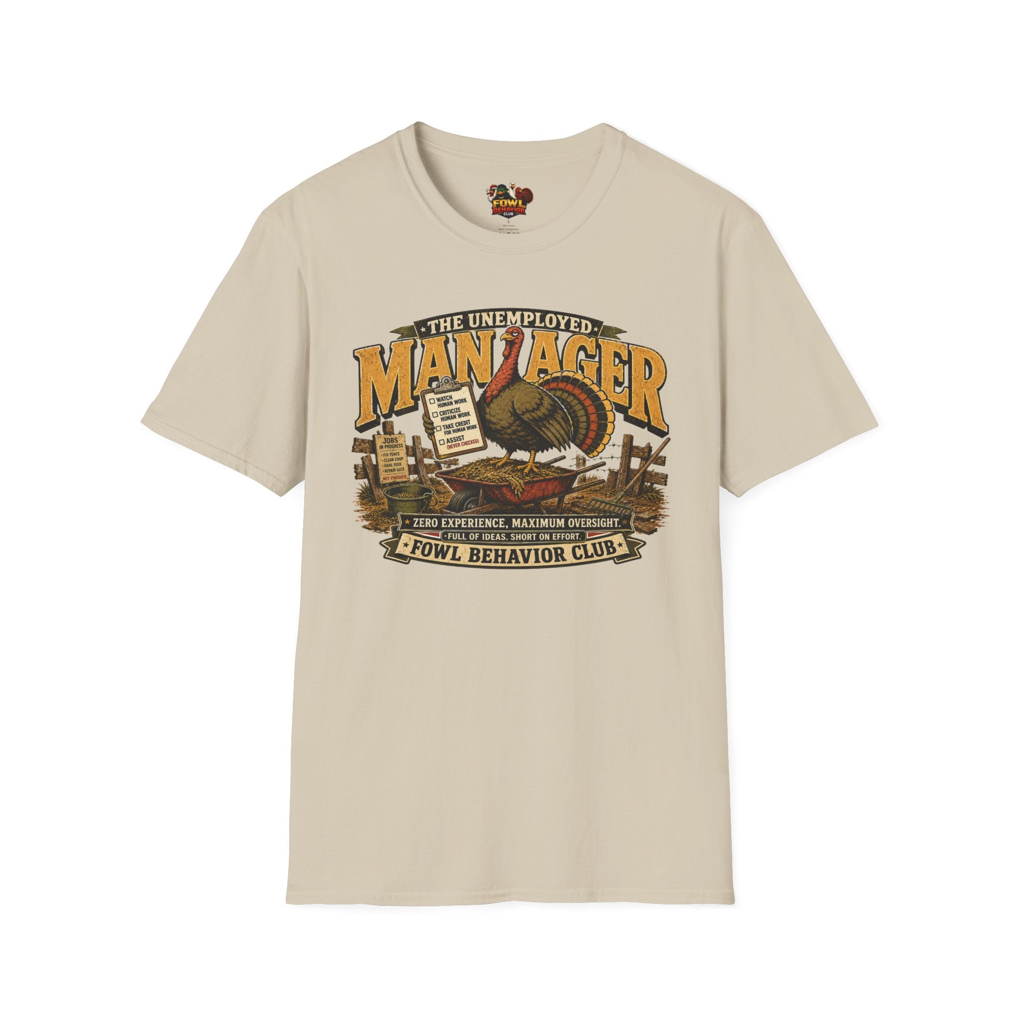 Unemployed Manager T-Shirt
