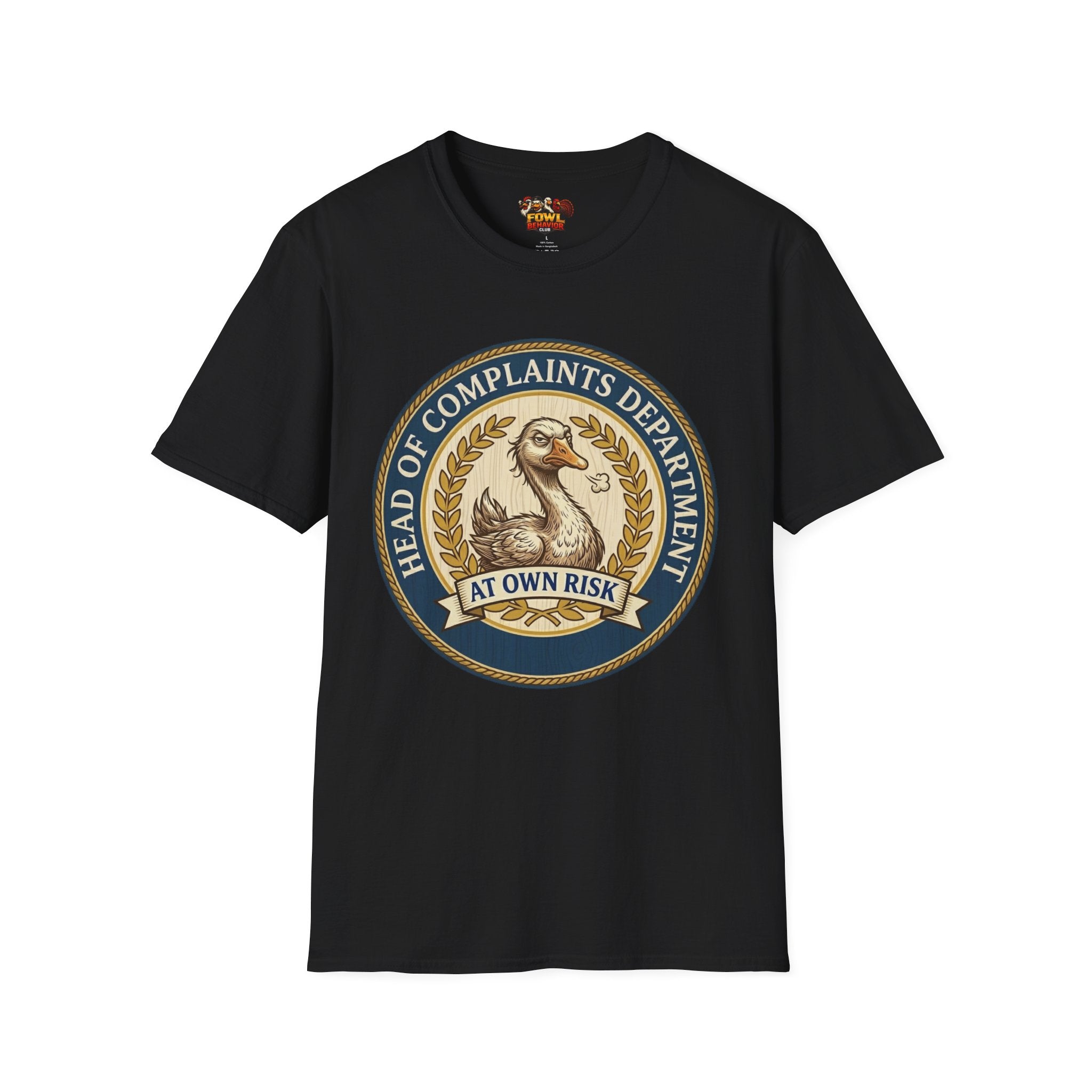 Head of Complaint Dept (Goose) T-Shirt