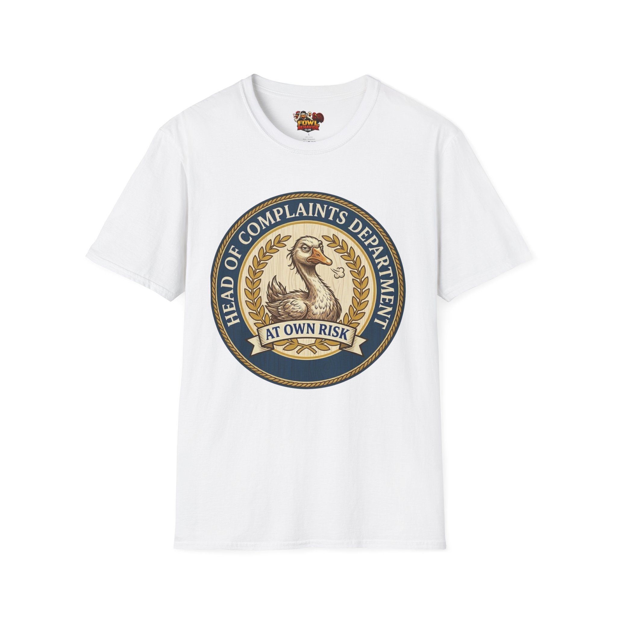 Head of Complaint Dept (Goose) T-Shirt