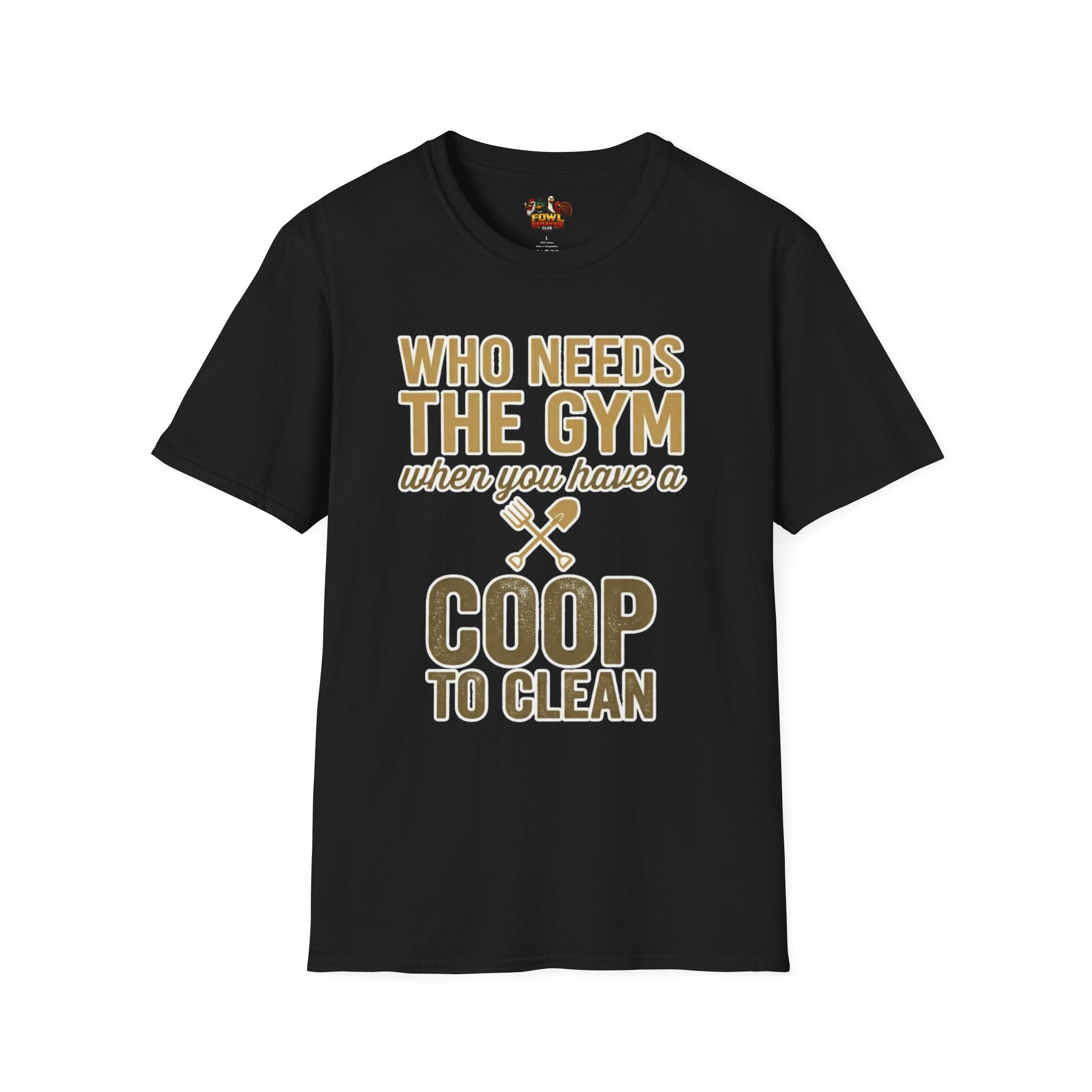 Who Needs a Gym Alternate T-Shirt