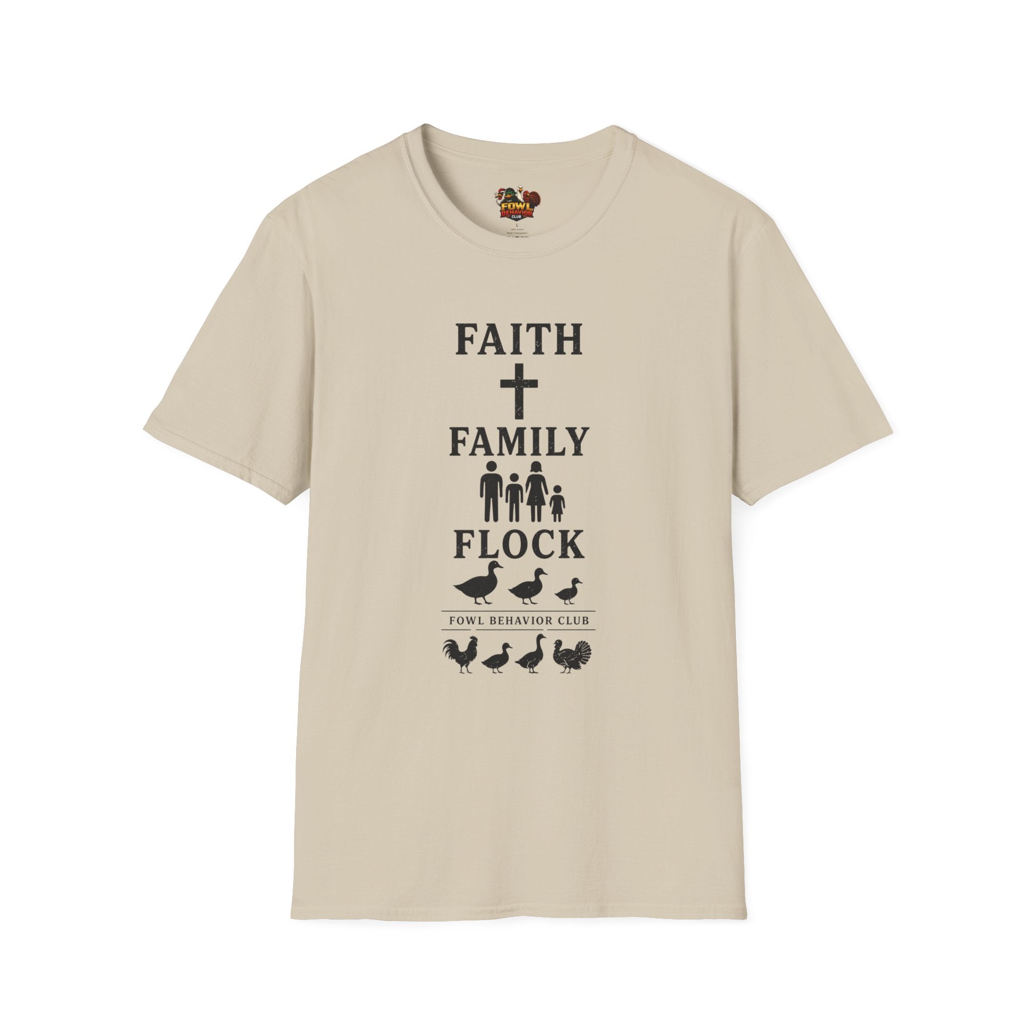 Faith Family Flock FBC (duck) T-Shirt