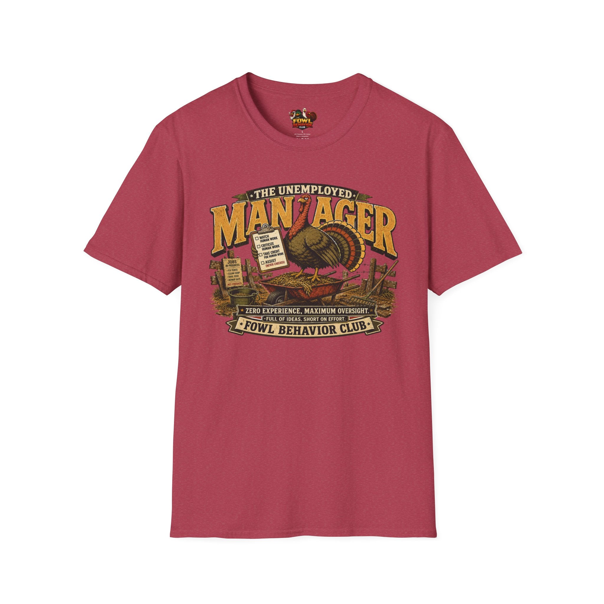 Unemployed Manager T-Shirt
