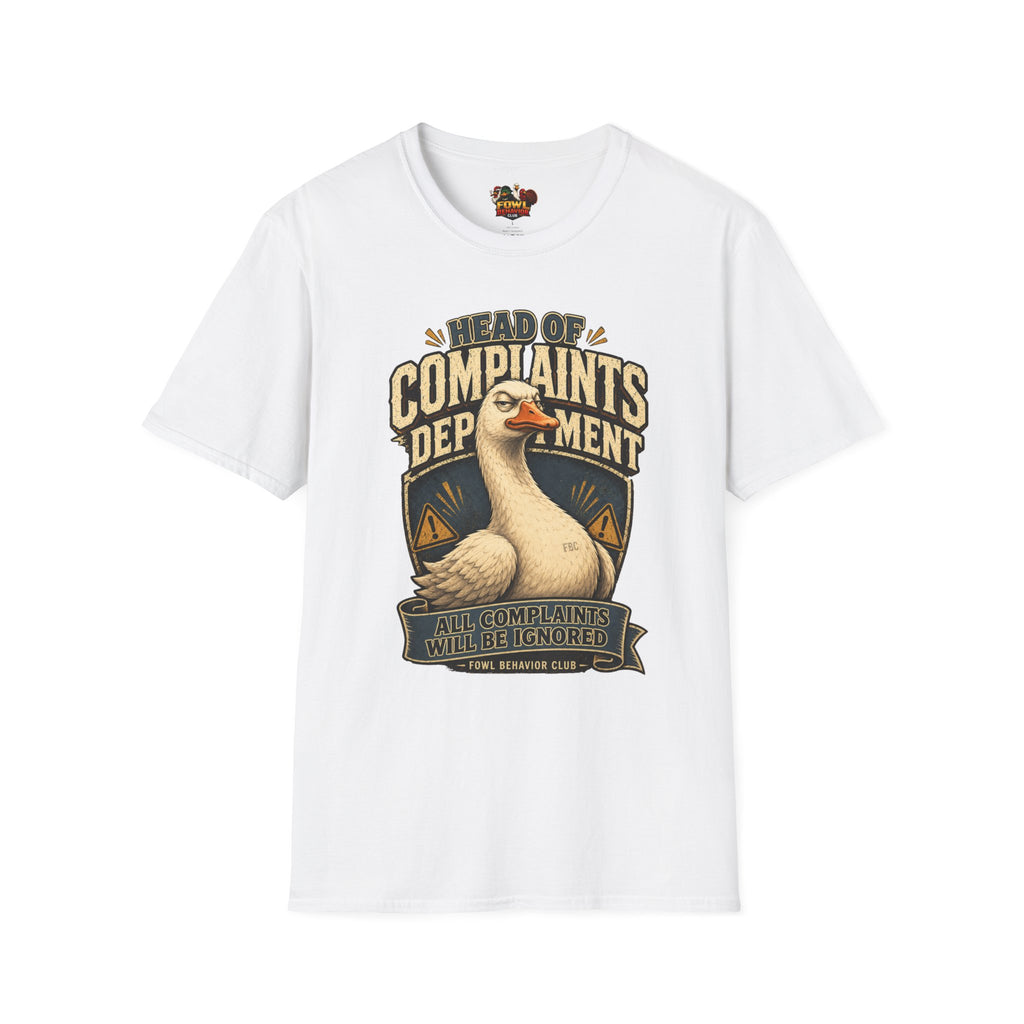 Head of Complaints Dept T-Shirt