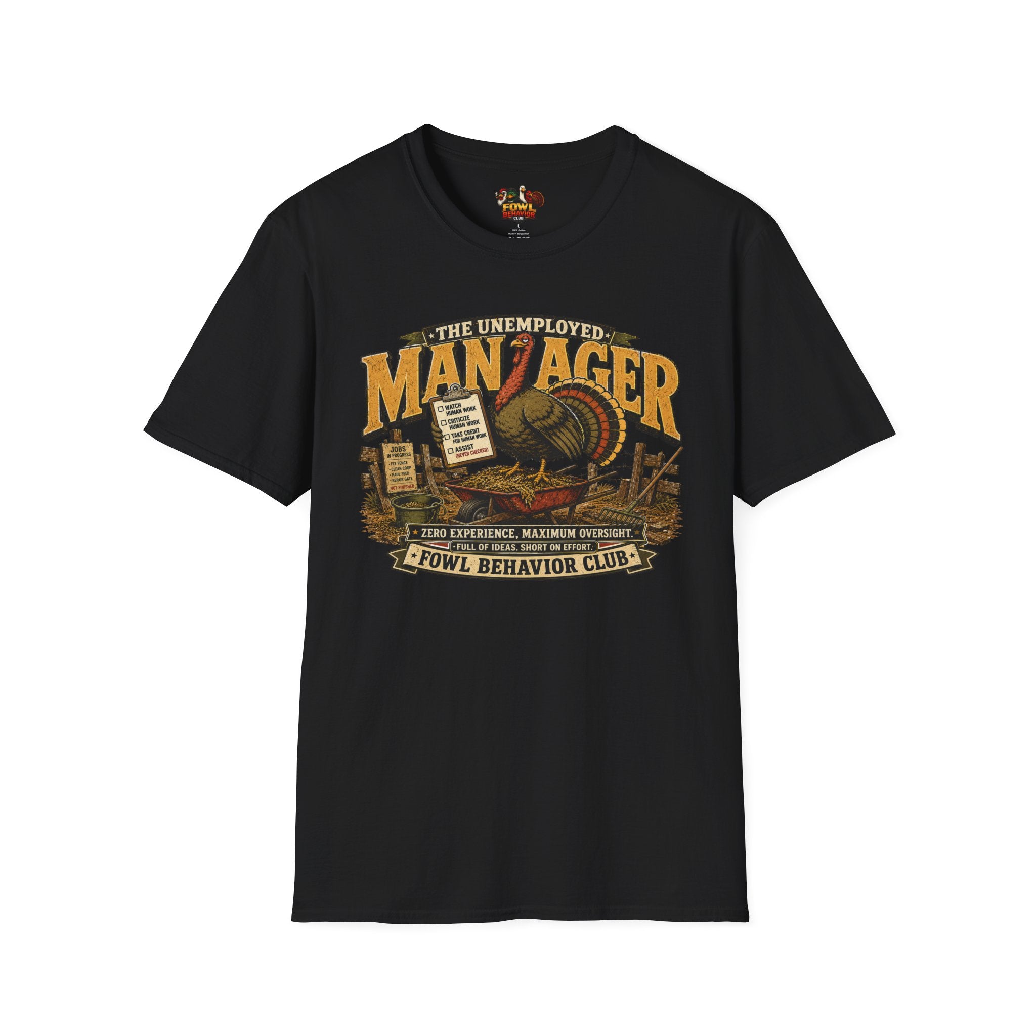 Unemployed Manager T-Shirt