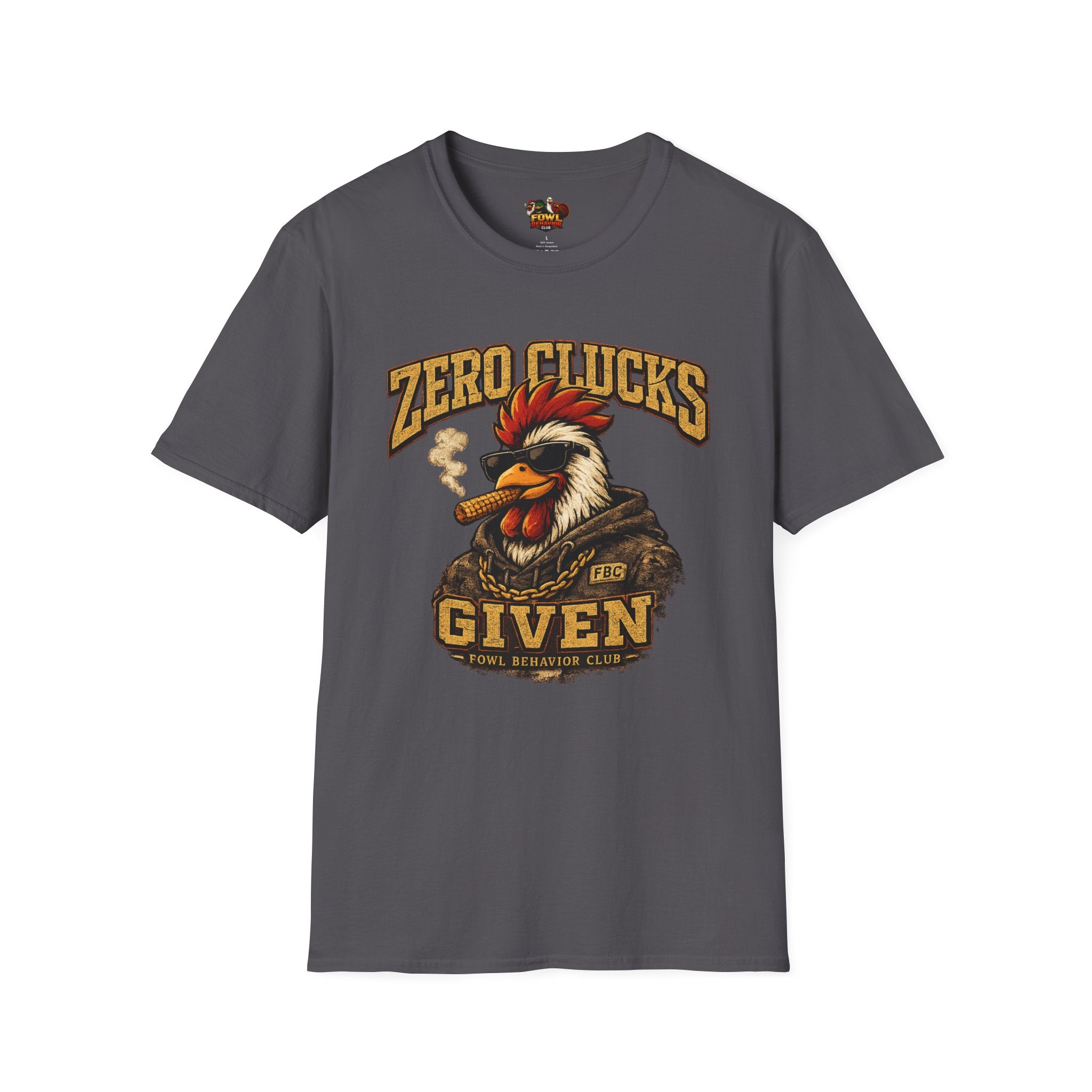 Zero Clucks Given T-Shirt