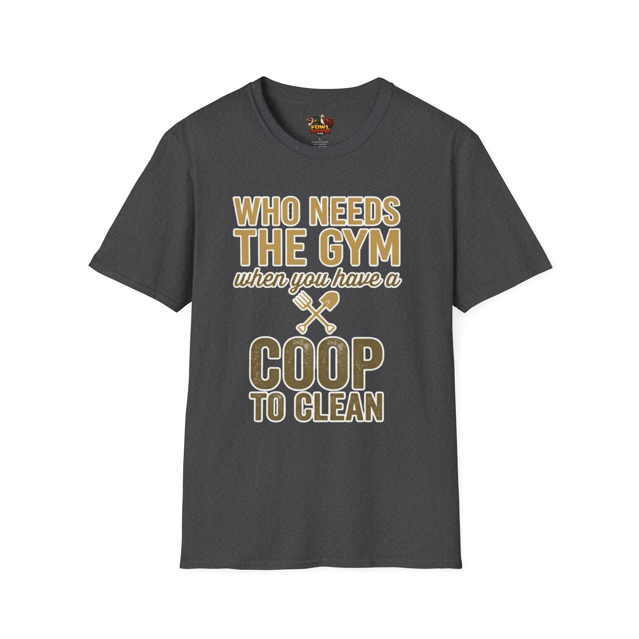 Who Needs a Gym Alternate T-Shirt