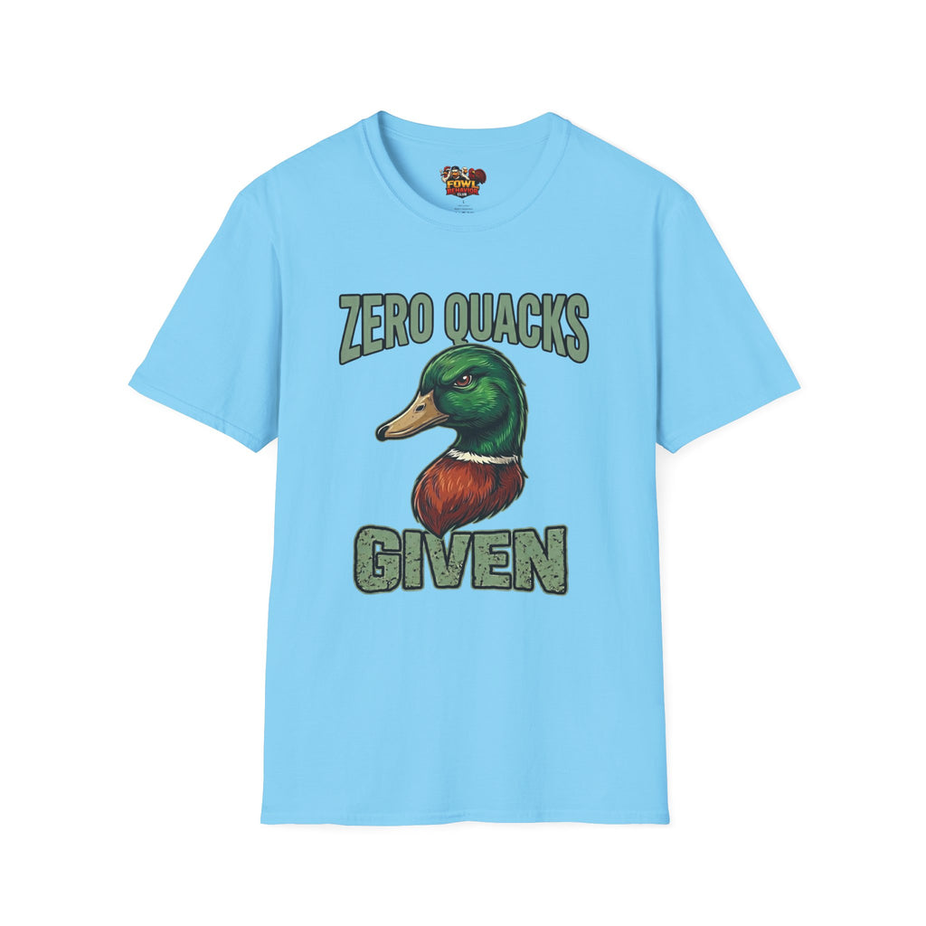 Zero Quacks Given T-Shirt