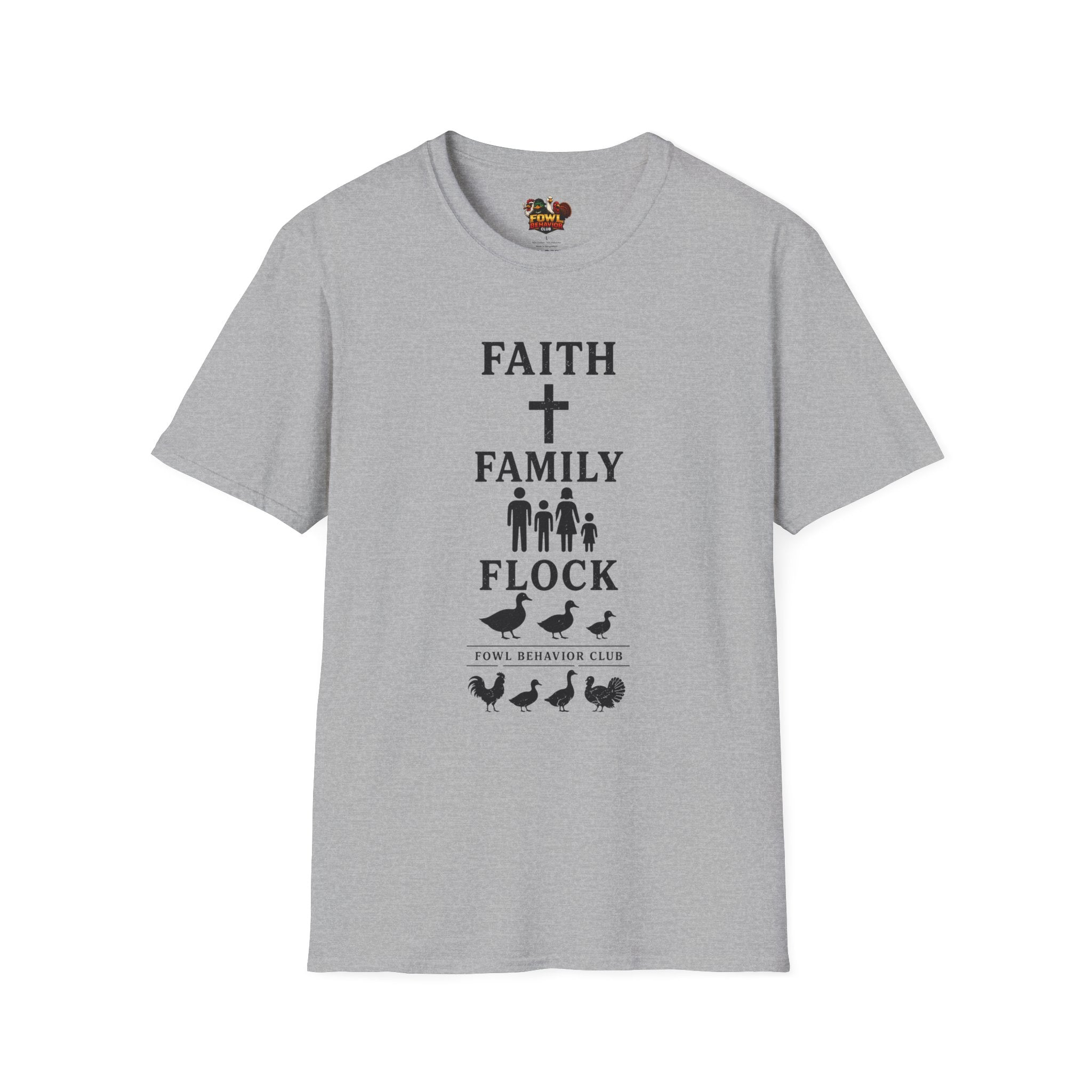 Faith Family Flock FBC (duck) T-Shirt