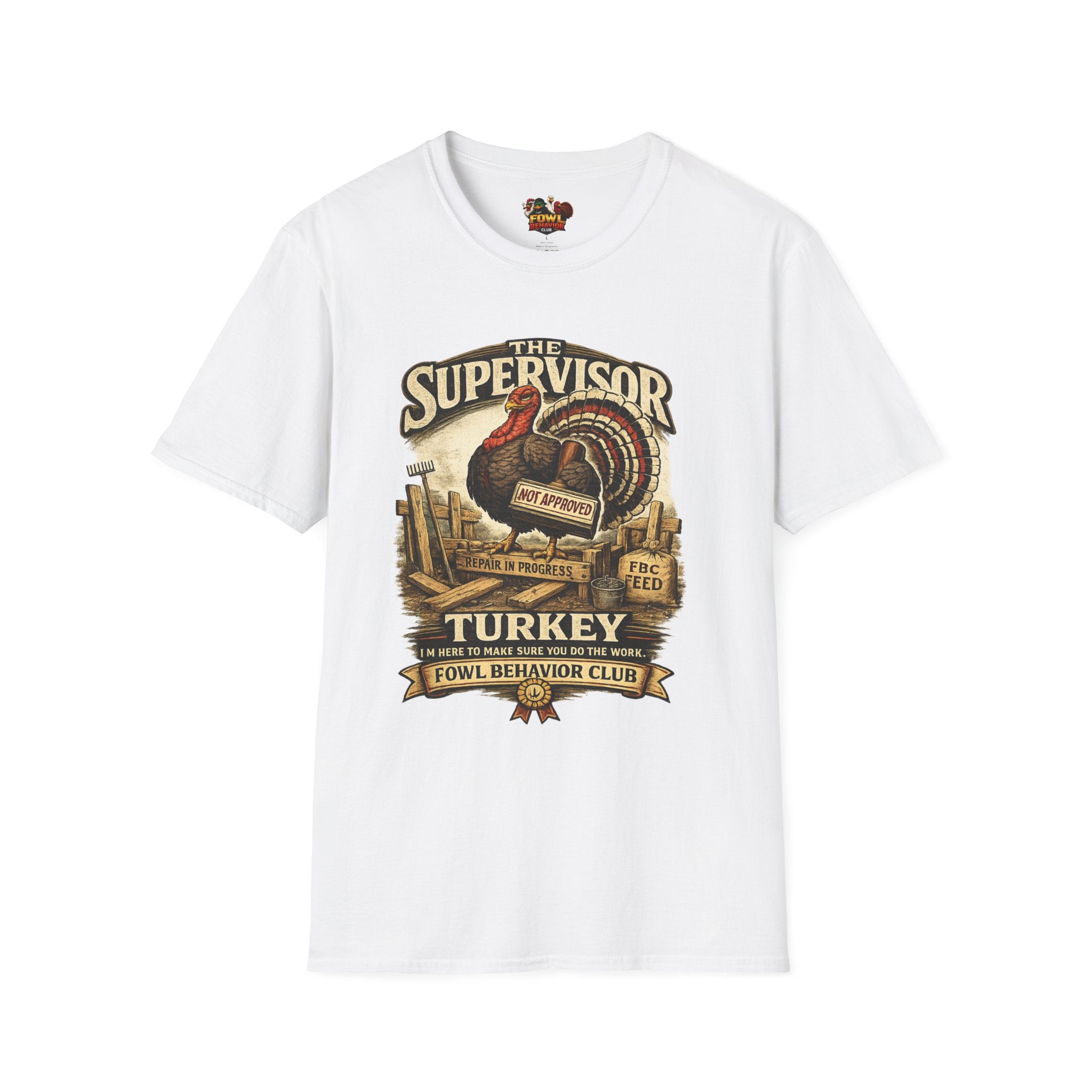 Supervisor Turkey T-Shirt