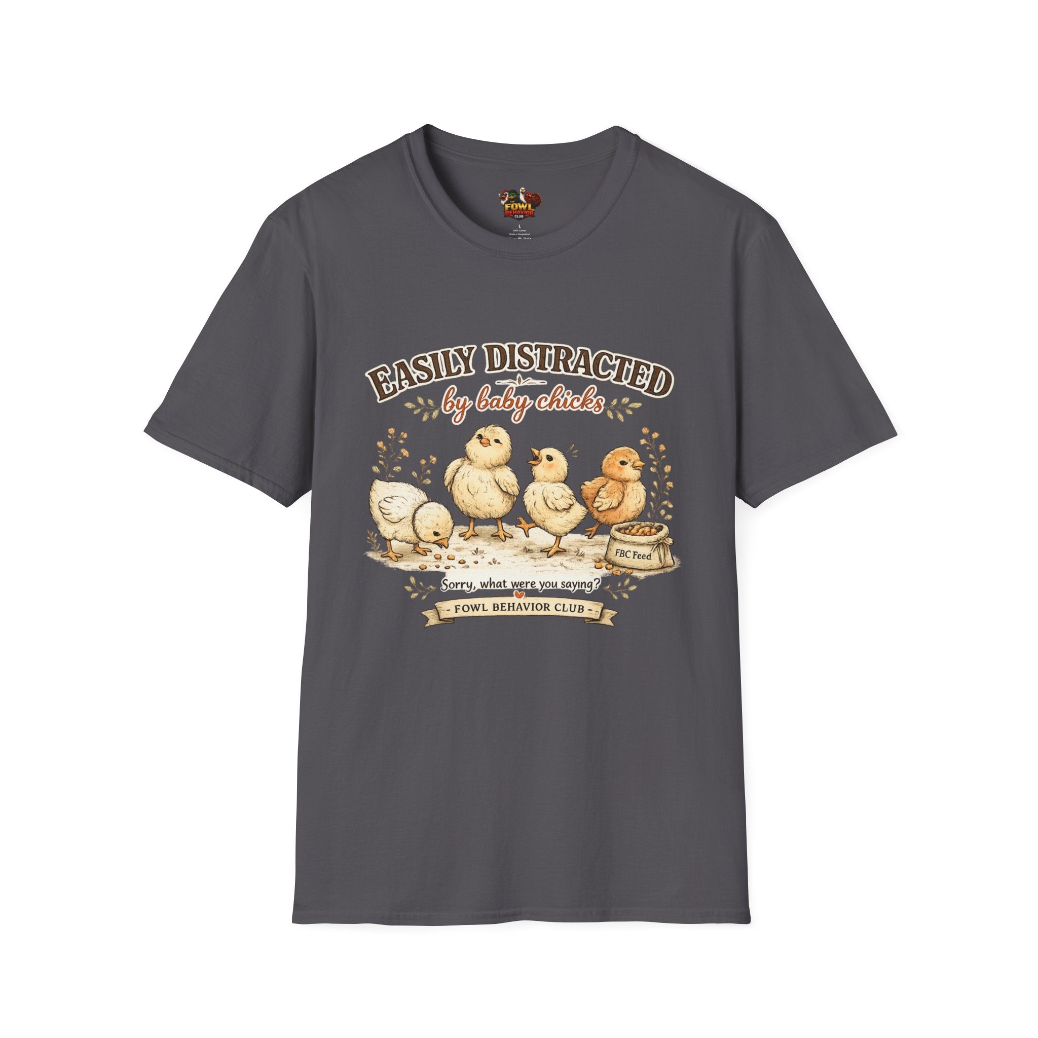 Easily Distracted by Baby Chicks T-Shirt
