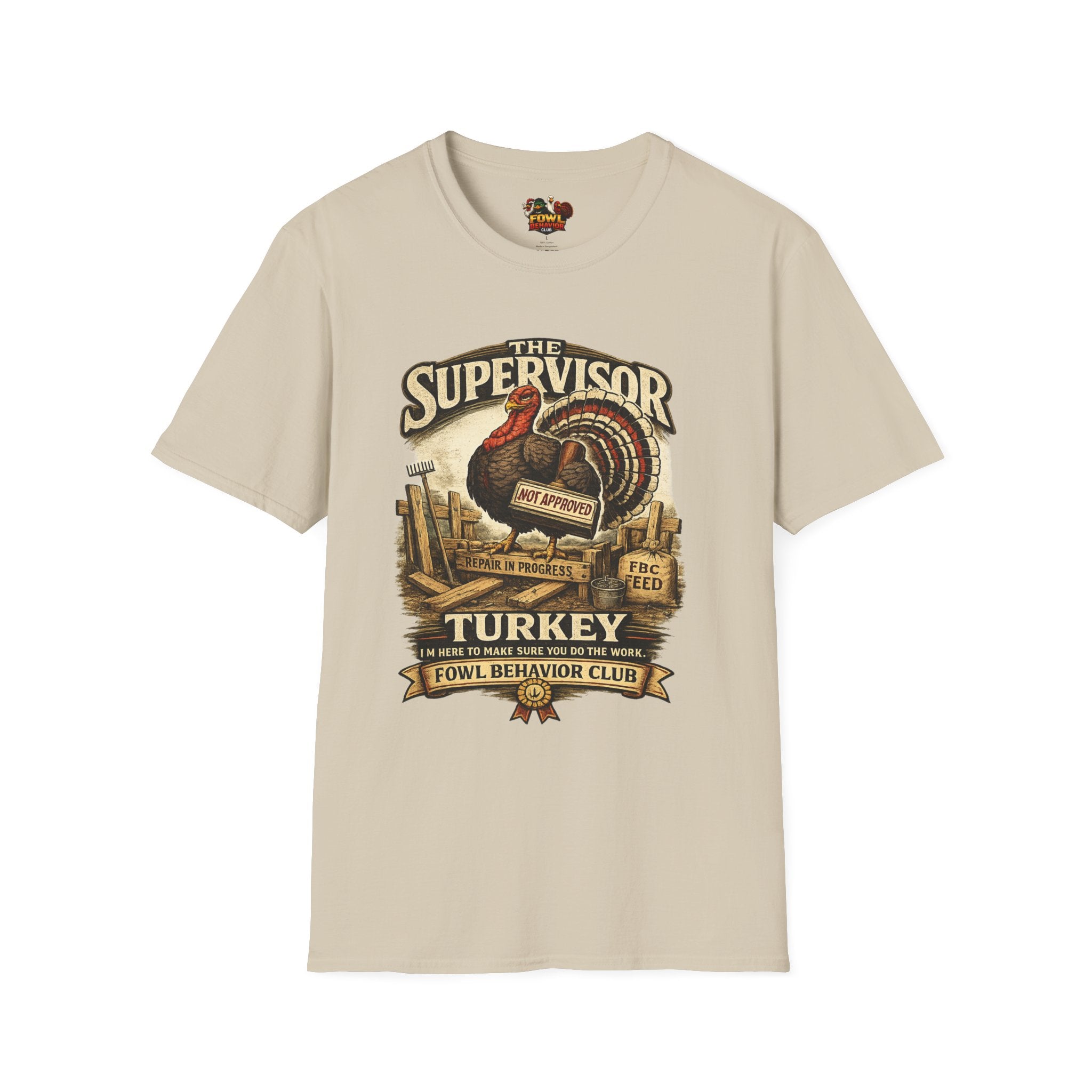 Supervisor Turkey T-Shirt