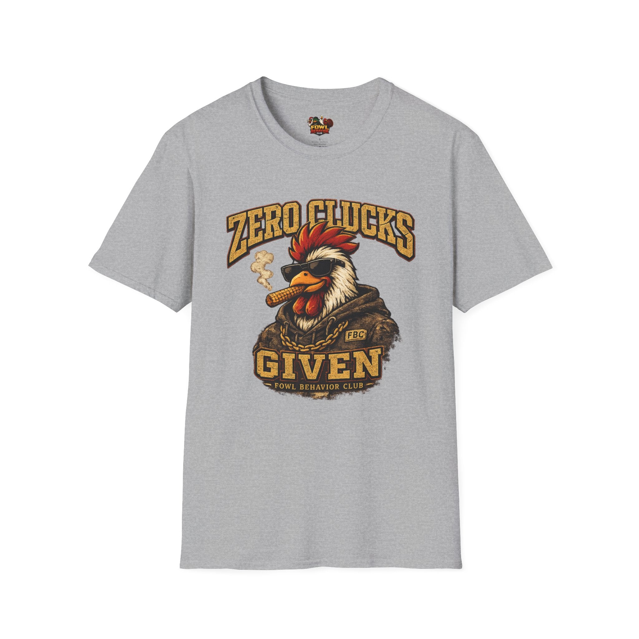 Zero Clucks Given T-Shirt