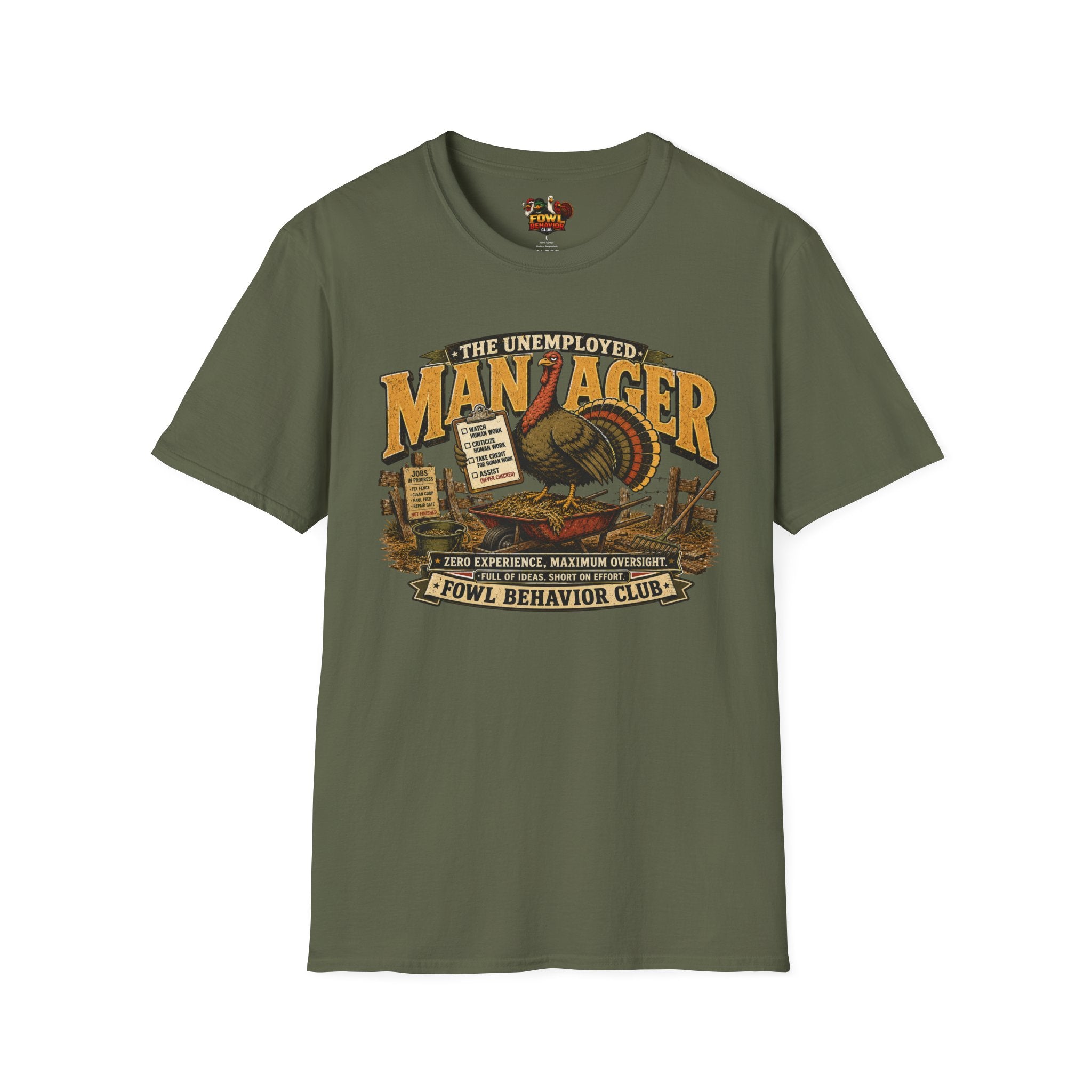 Unemployed Manager T-Shirt