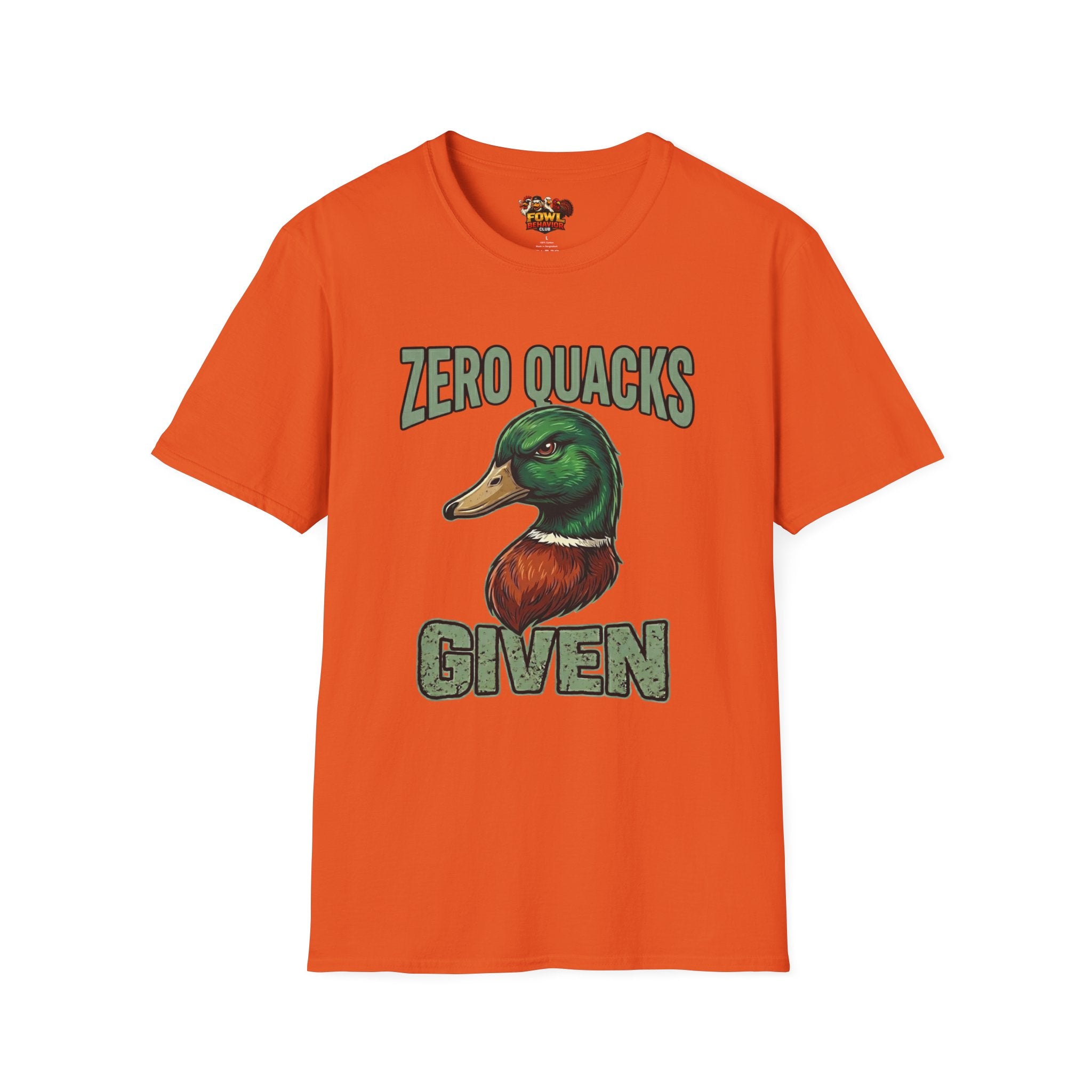 Zero Quacks Given T-Shirt