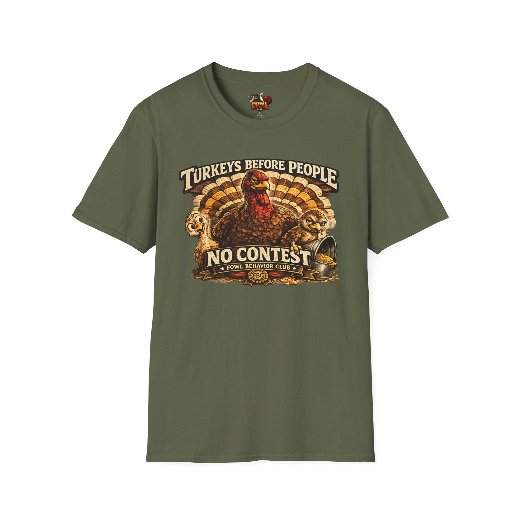 Turkeys over People T-Shirt