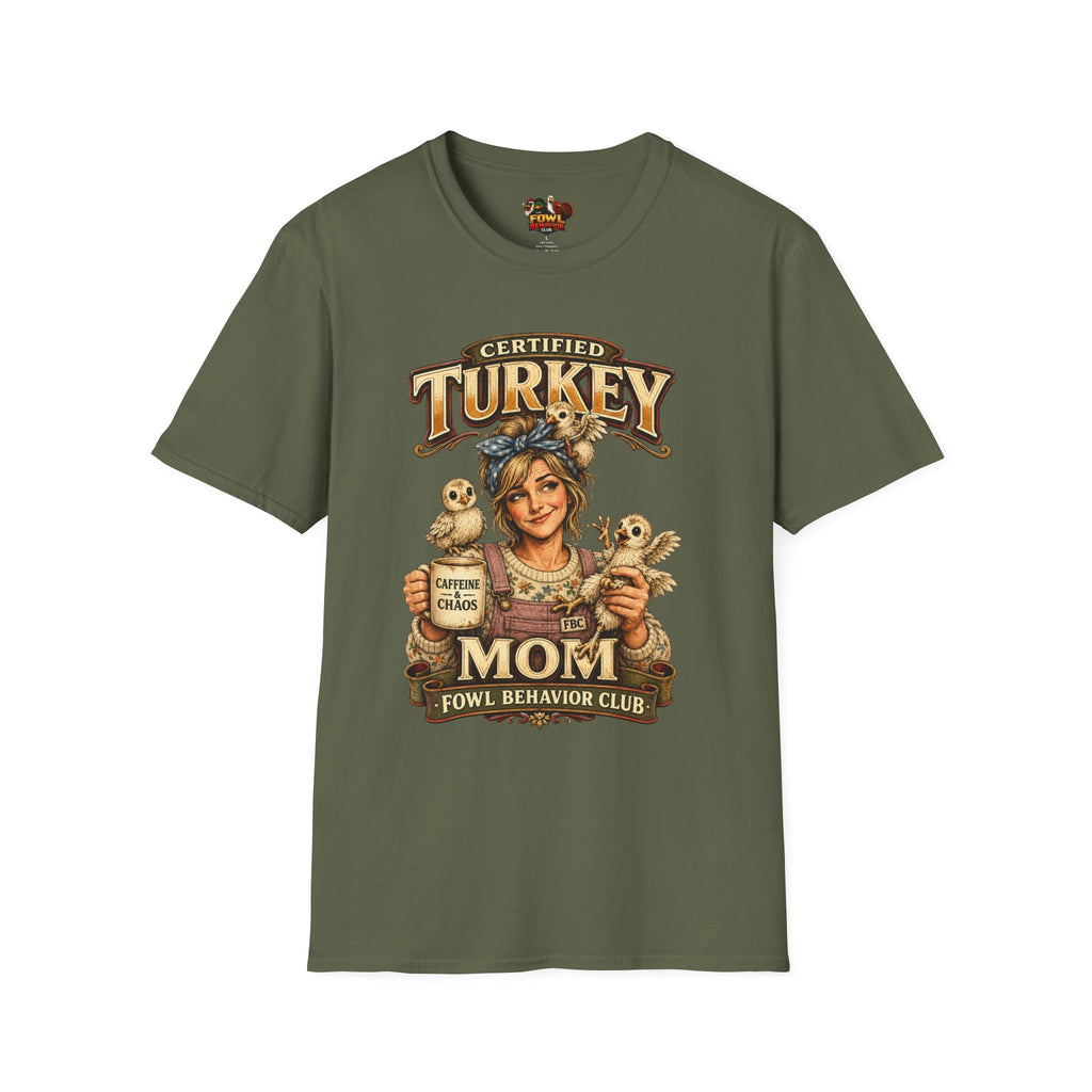 Turkey Mom Club T-Shirt