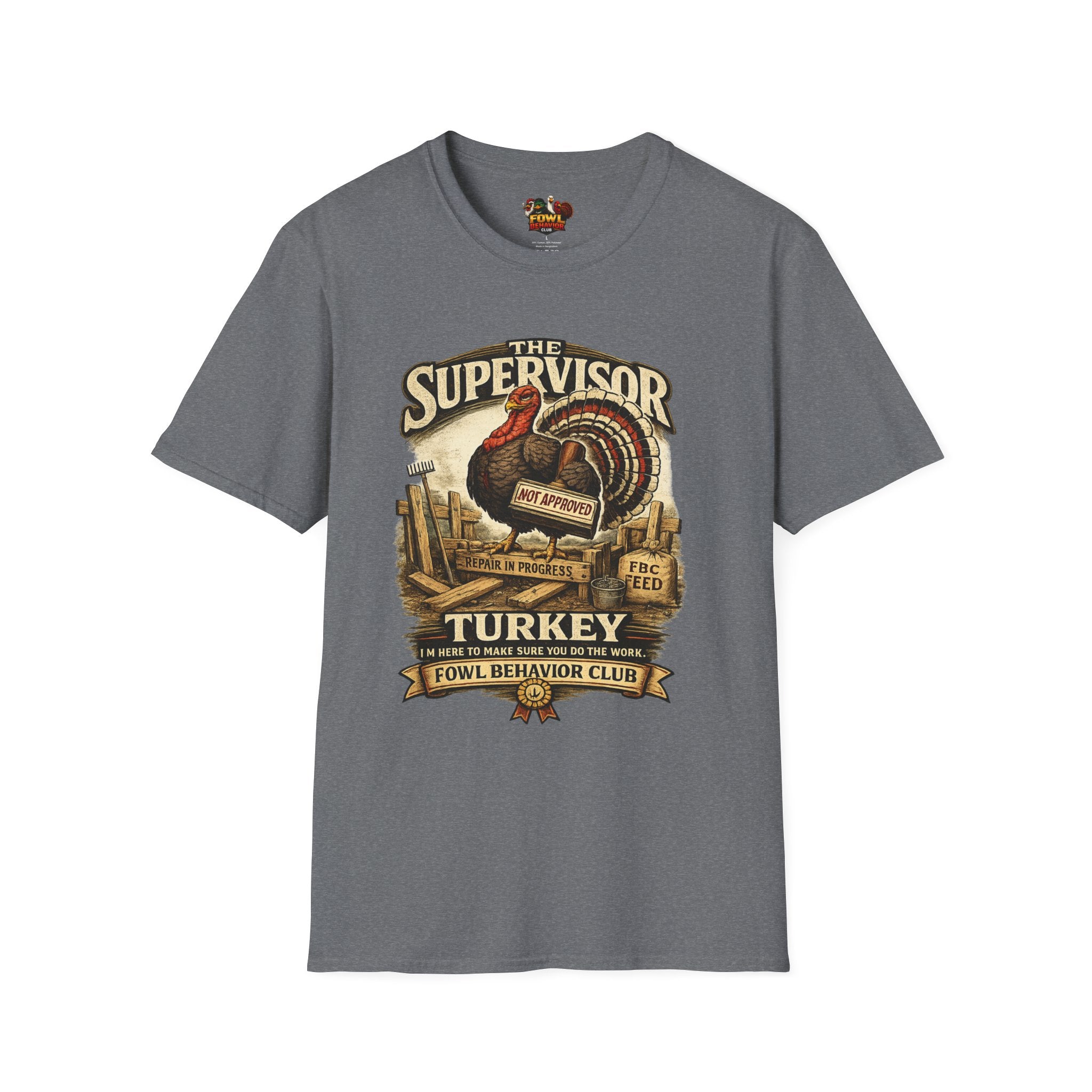 Supervisor Turkey T-Shirt