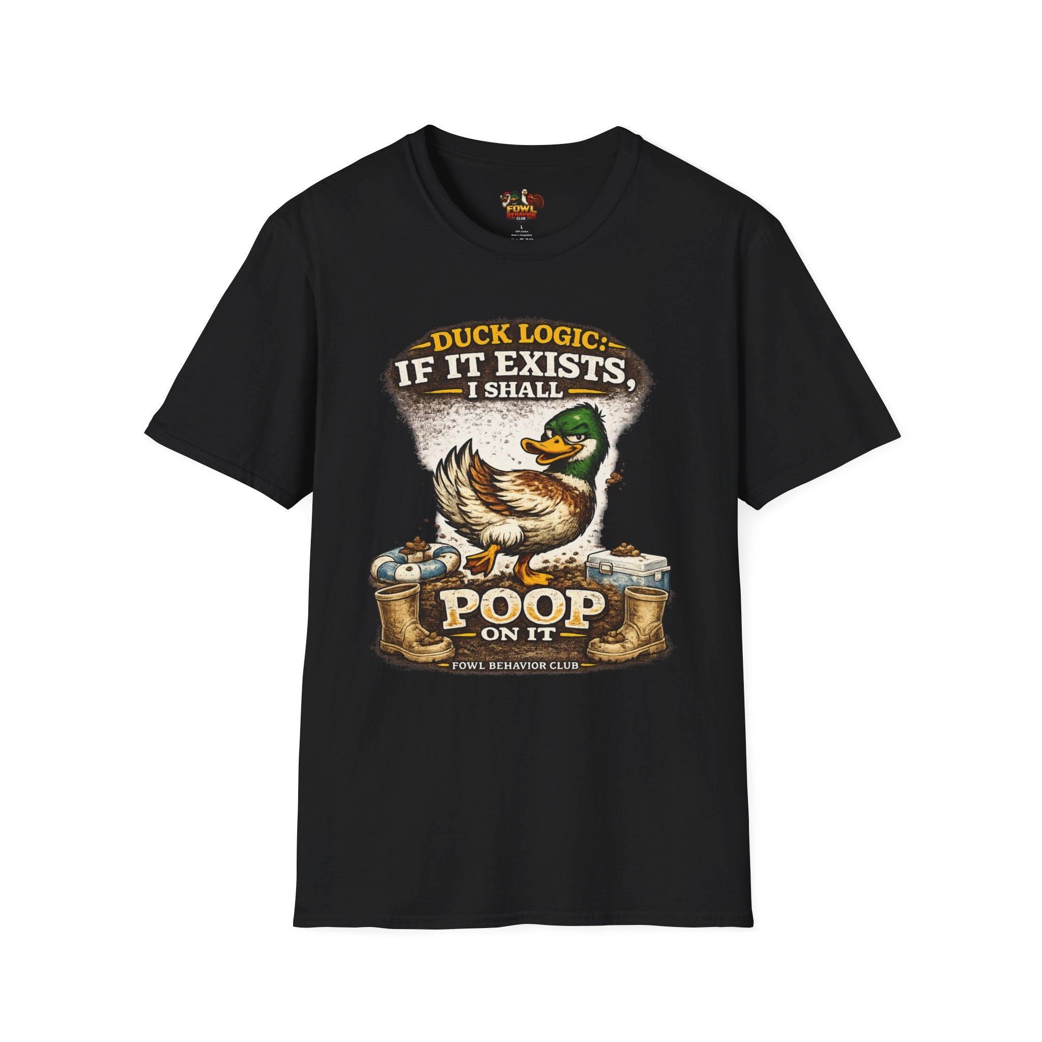 Duck Logic: I Shall poop on it T-Shirt